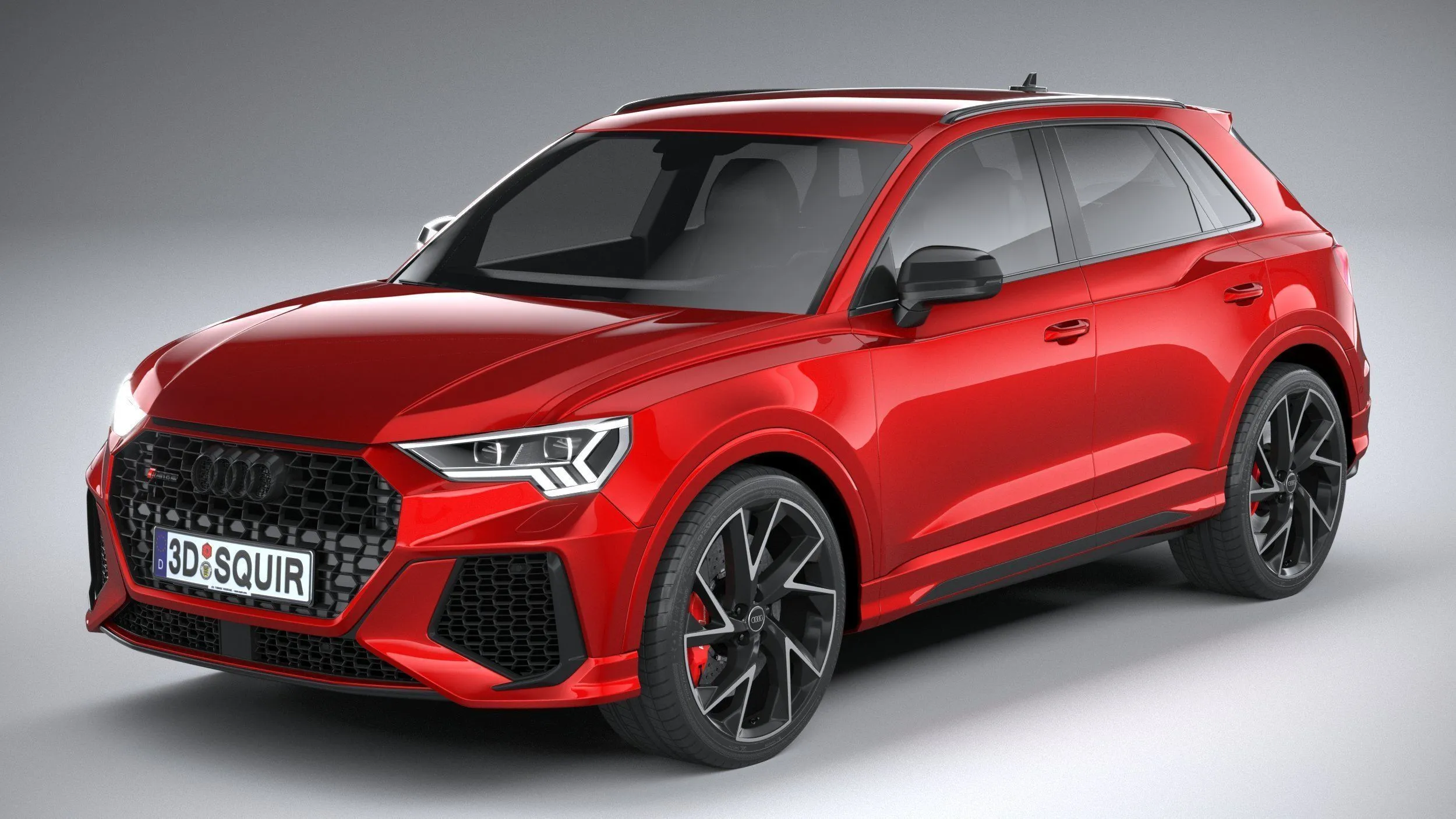 audi car 33 models collection squir 3d 3d model