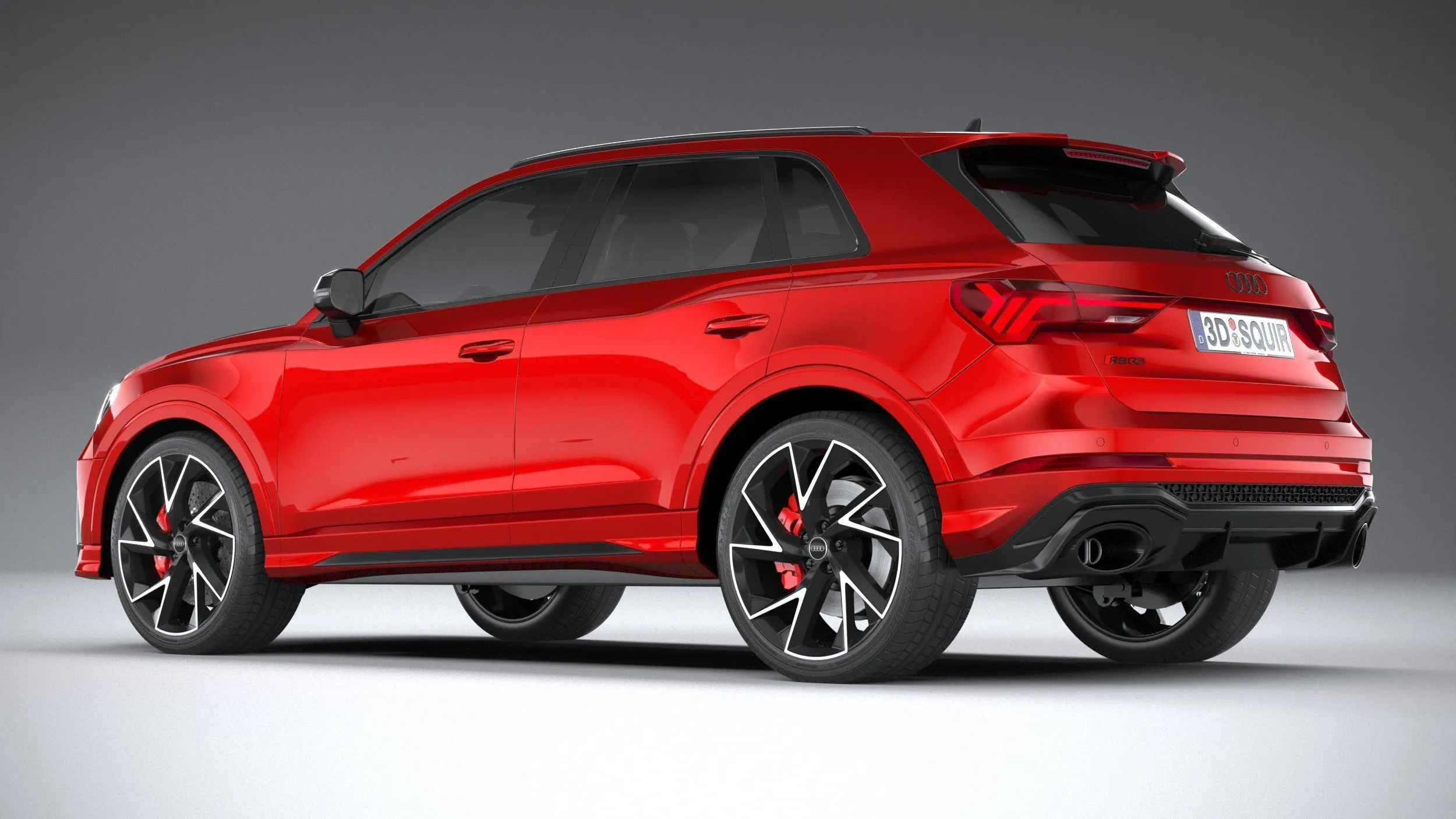 audi car 33 models collection squir 3d 3d model