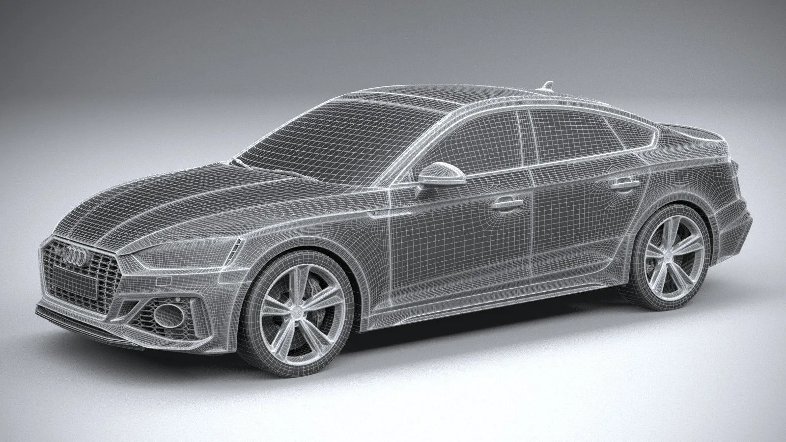 audi car 33 models collection squir 3d 3d model