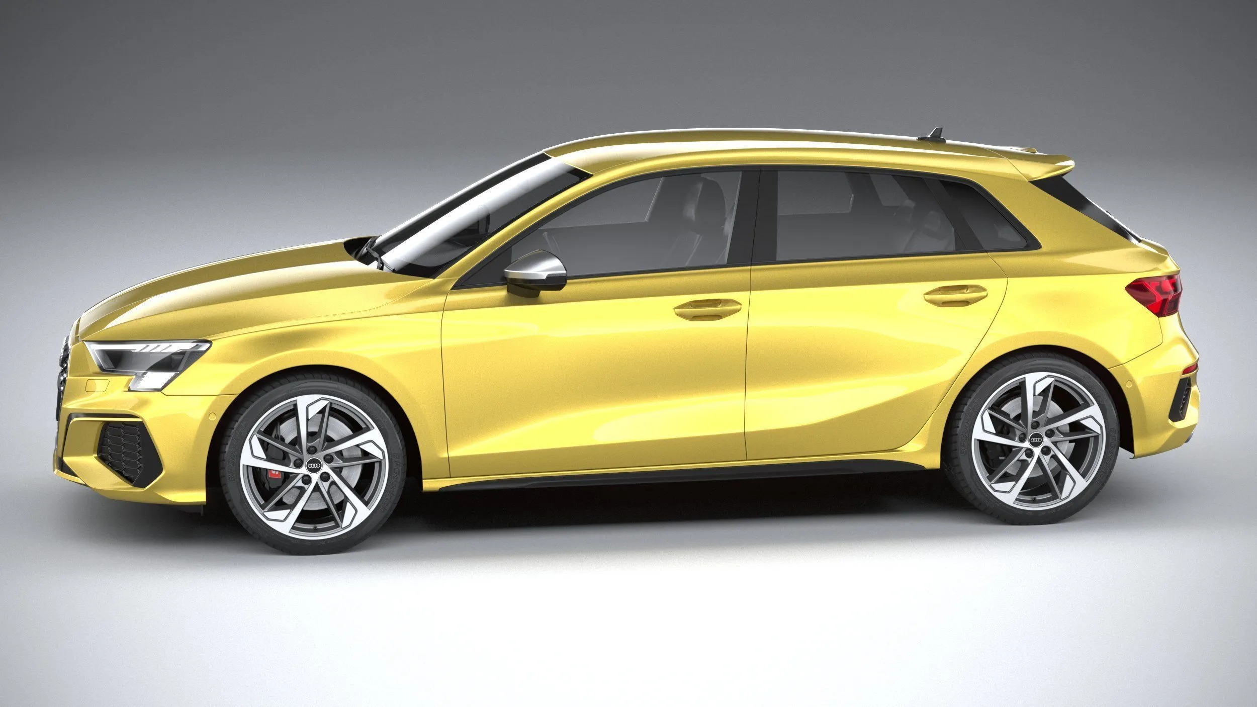 audi car 33 models collection squir 3d 3d model