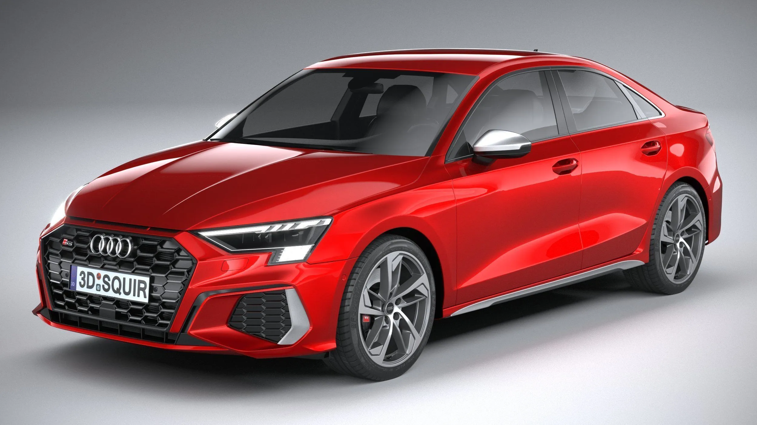 audi car 33 models collection squir 3d 3d model