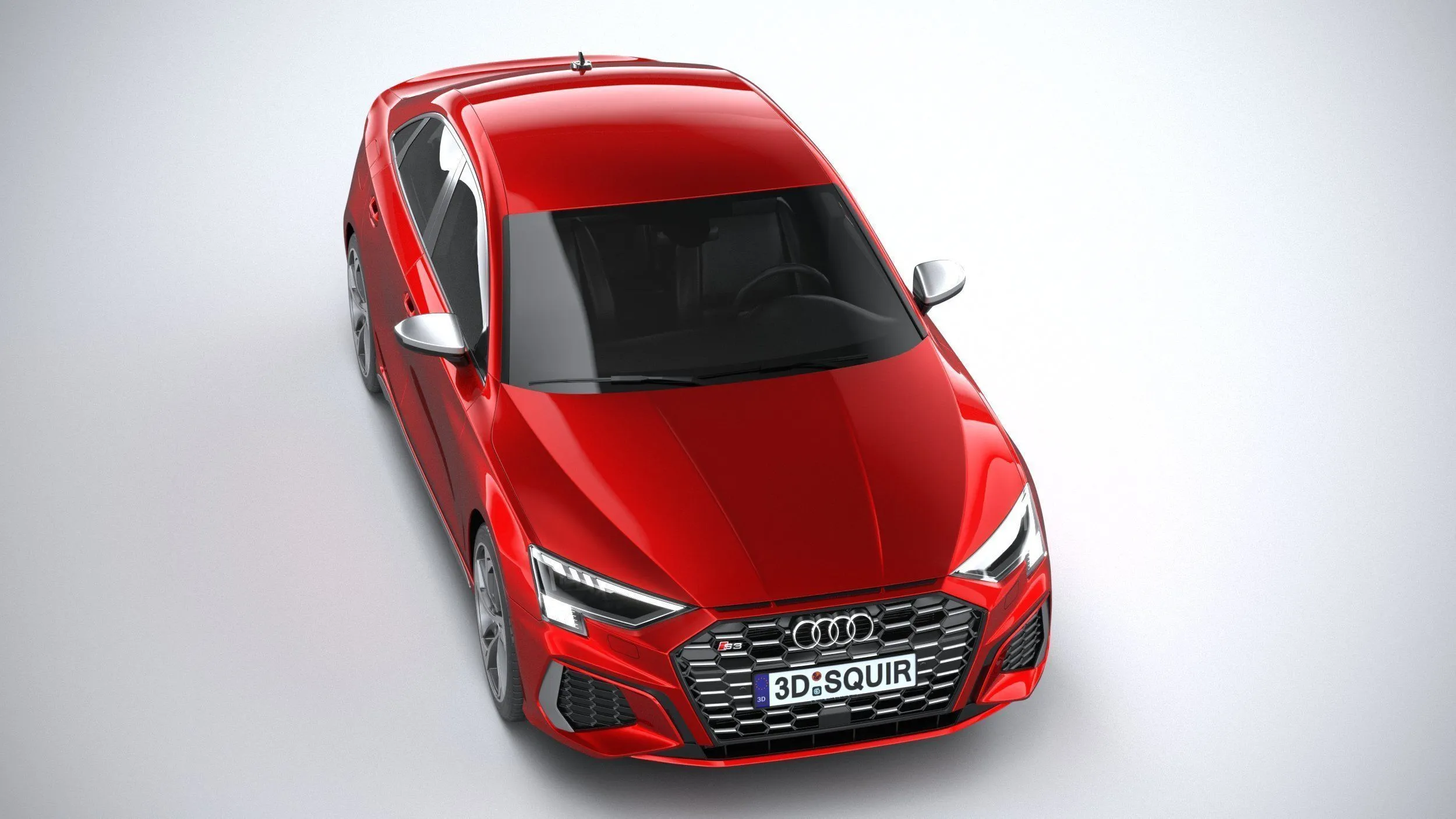 audi car 33 models collection squir 3d 3d model
