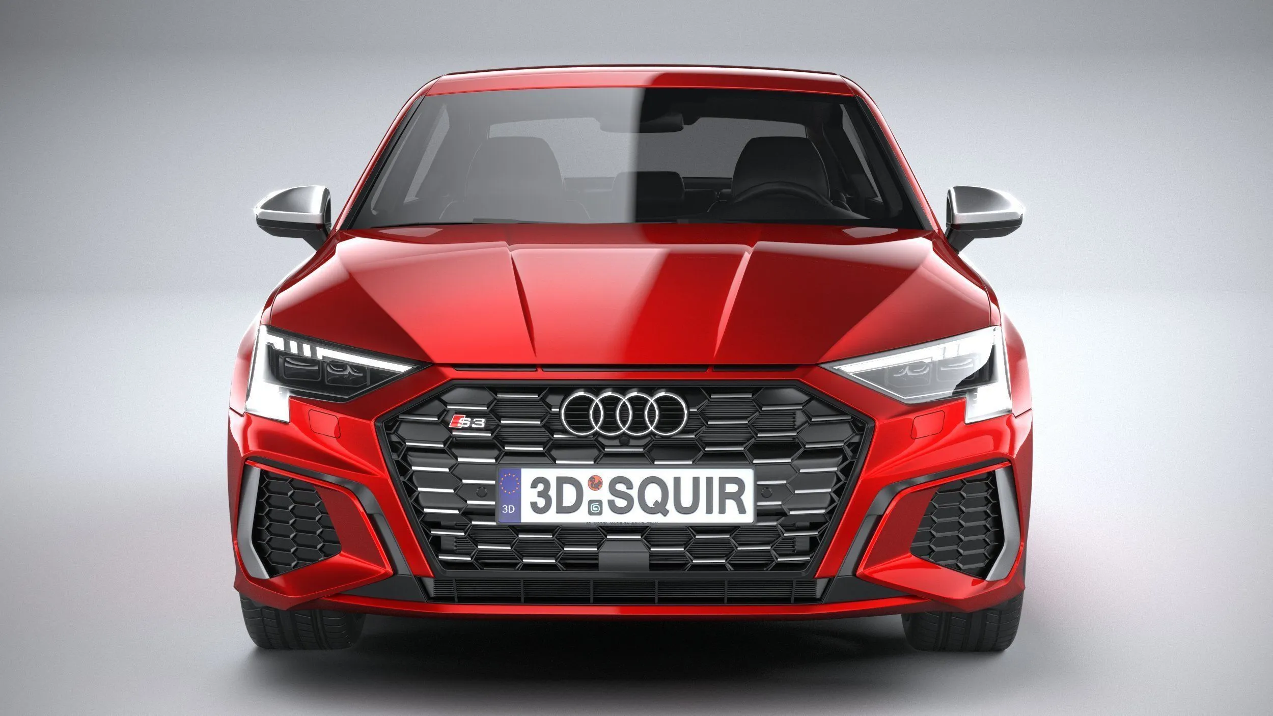 audi car 33 models collection squir 3d 3d model