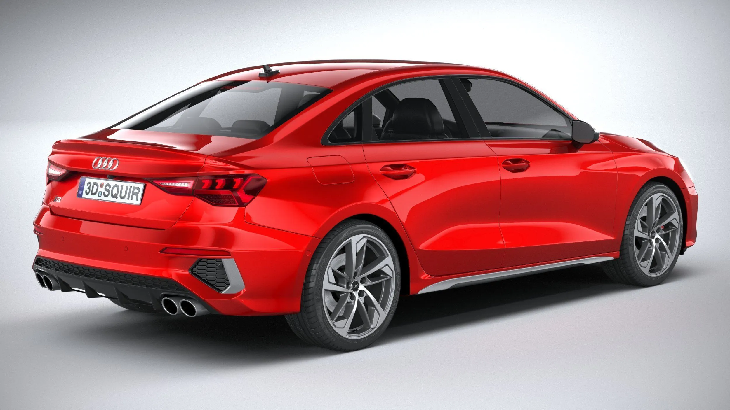 audi car 33 models collection squir 3d 3d model