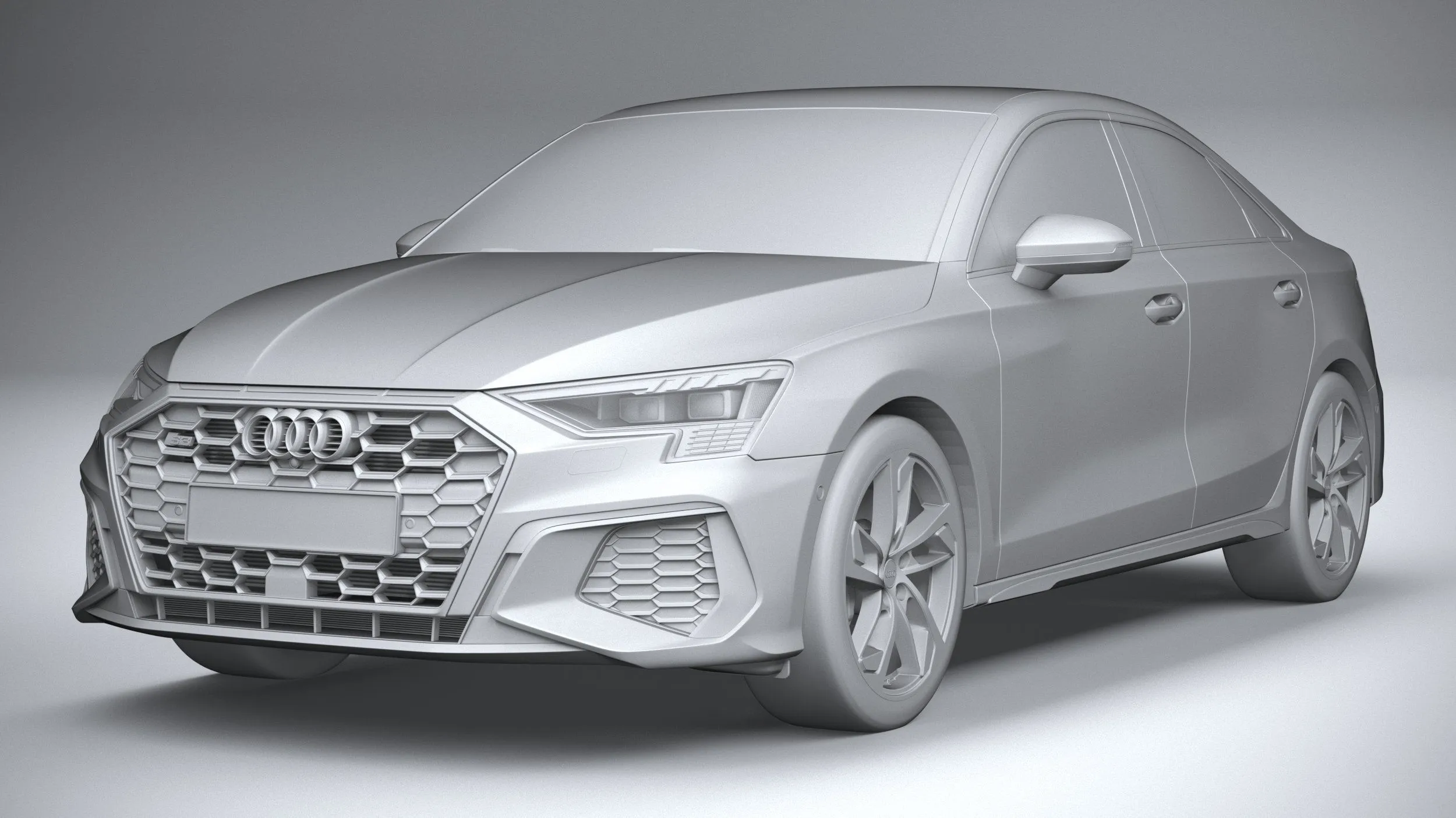 audi car 33 models collection squir 3d 3d model