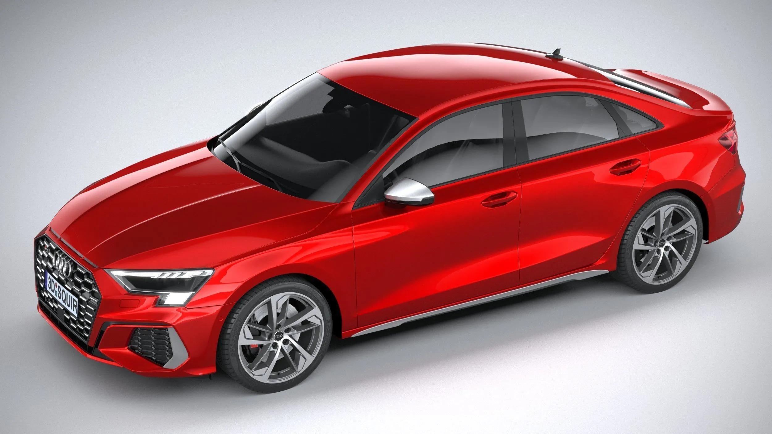 audi car 33 models collection squir 3d 3d model