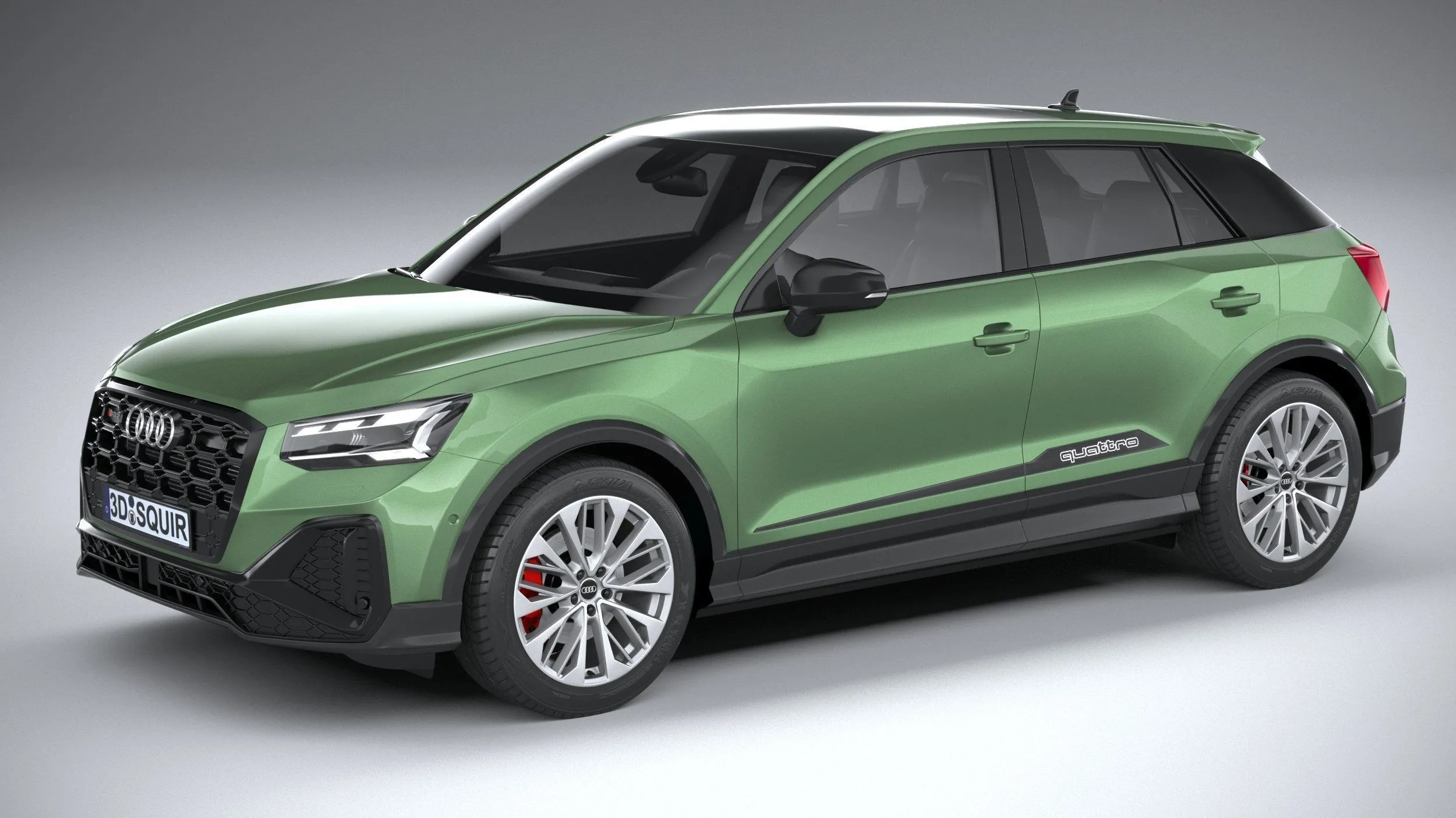 audi car 33 models collection squir 3d 3d model