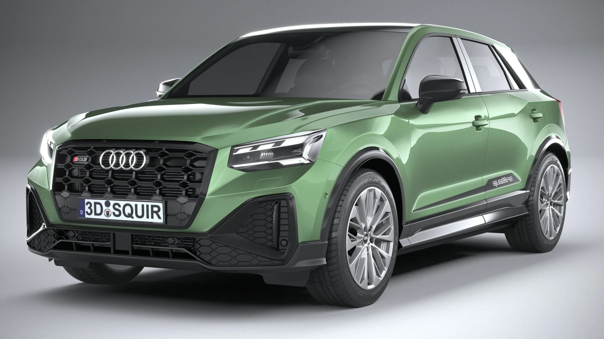 audi car 33 models collection squir 3d 3d model
