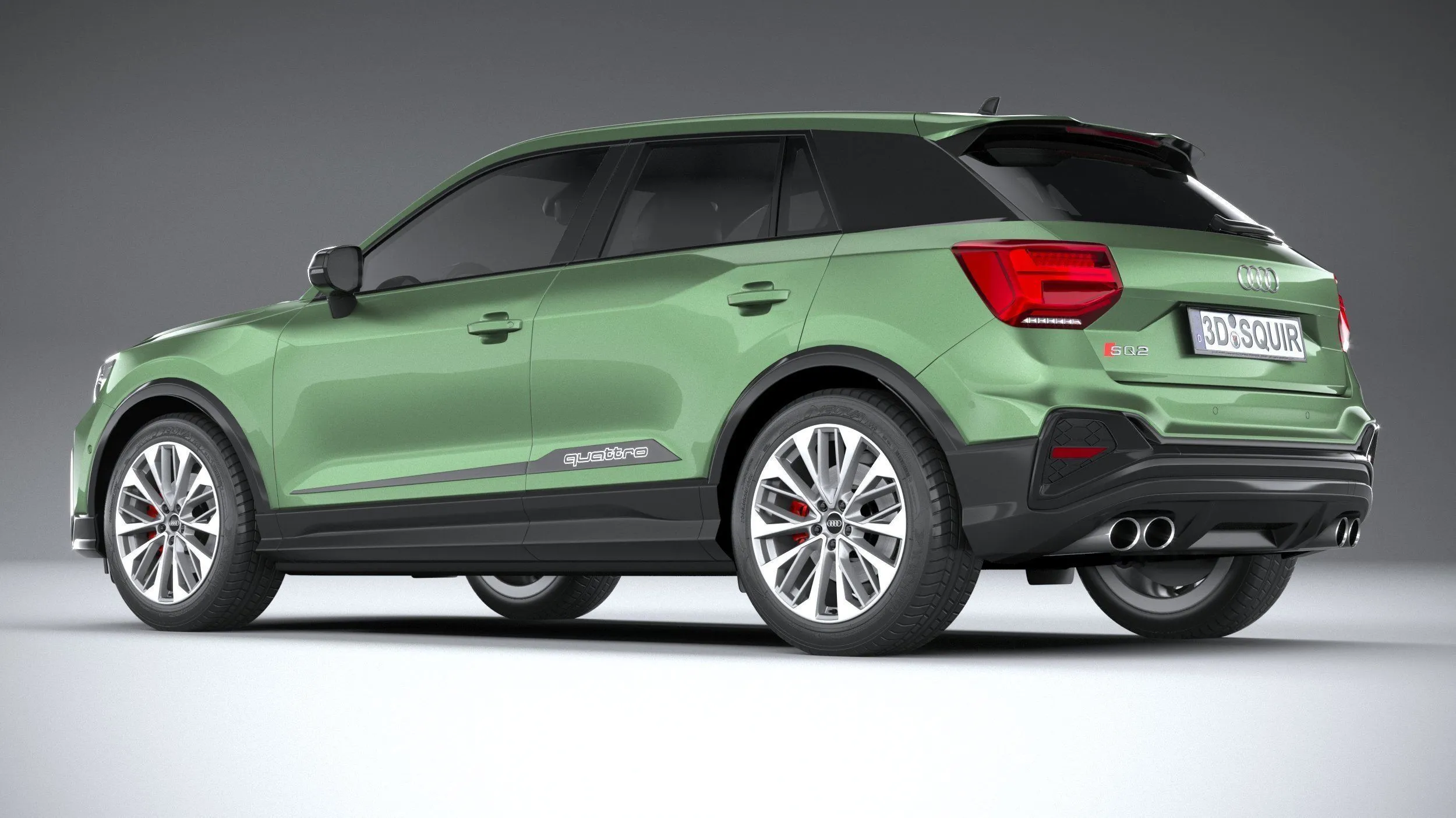 audi car 33 models collection squir 3d 3d model