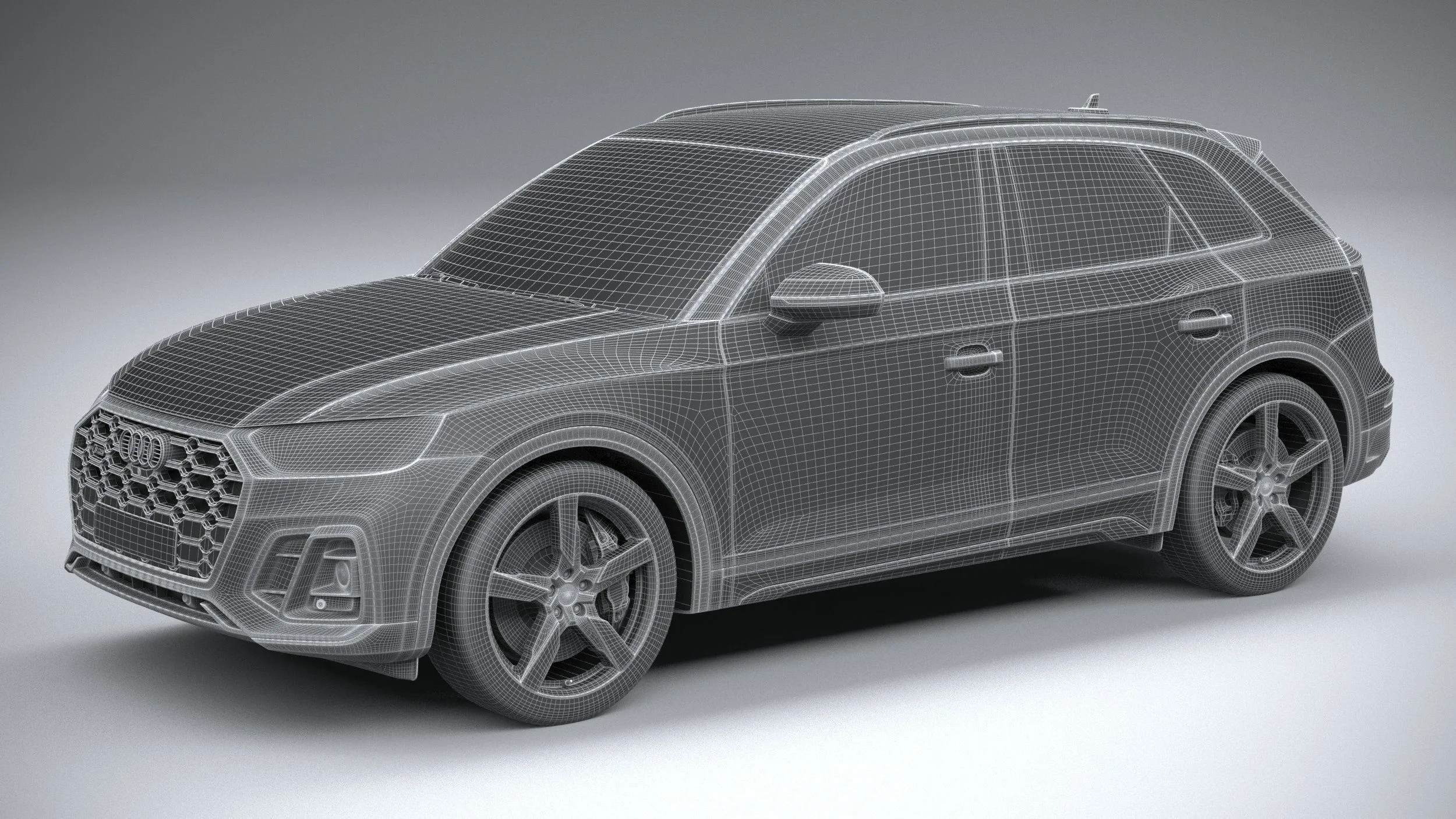 audi car 33 models collection squir 3d 3d model