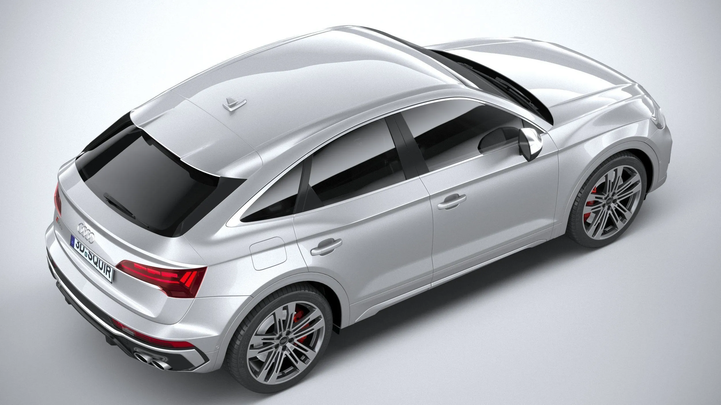audi car 33 models collection squir 3d 3d model