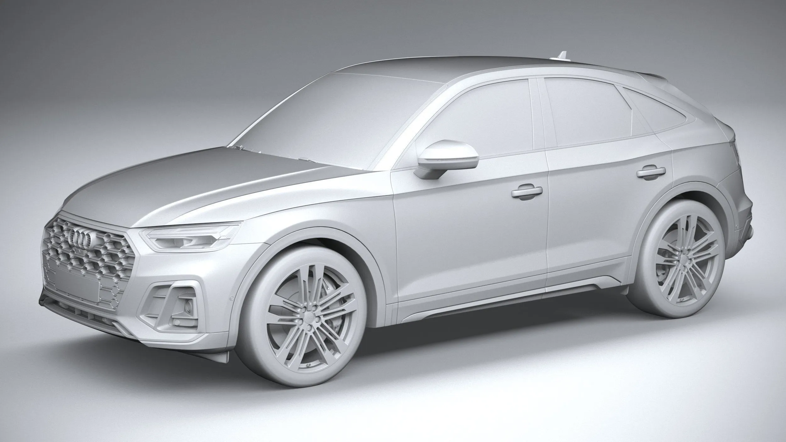 audi car 33 models collection squir 3d 3d model
