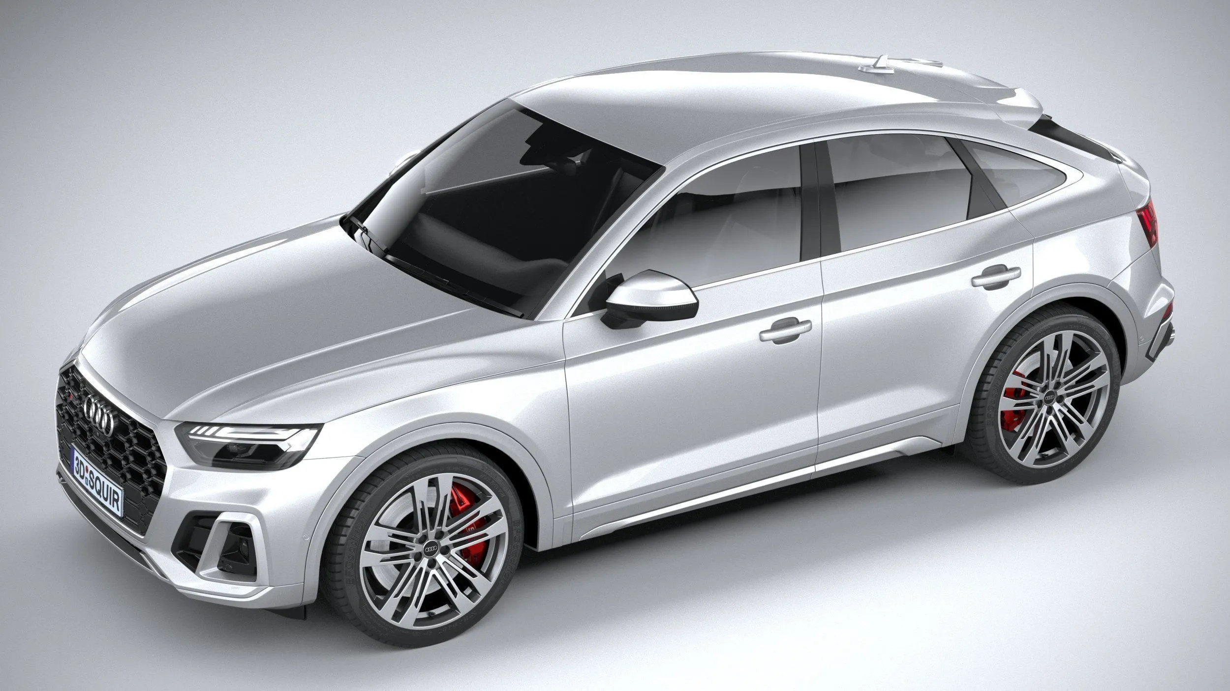 audi car 33 models collection squir 3d 3d model