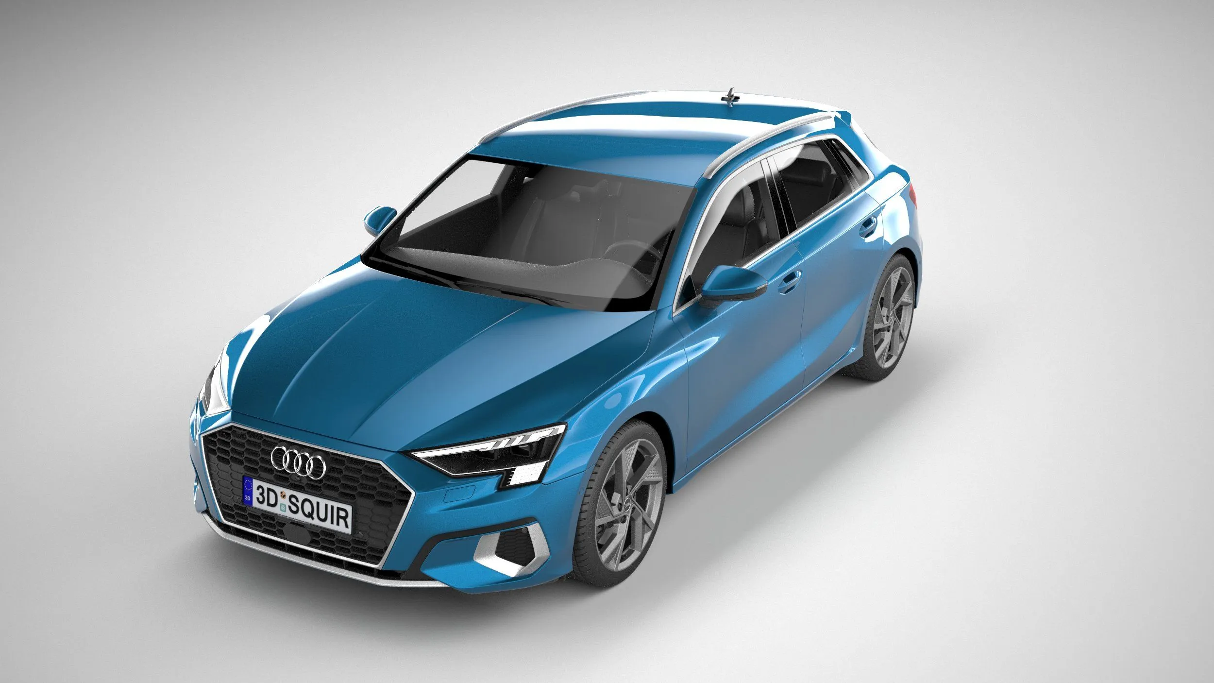 audi car 33 models collection squir 3d 3d model