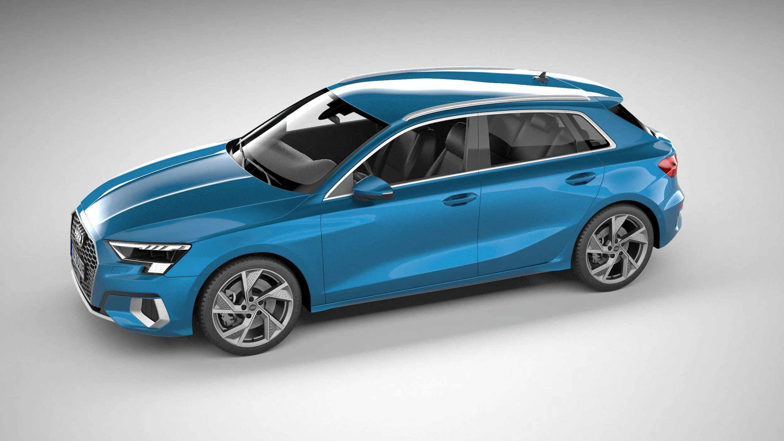 audi car 33 models collection squir 3d 3d model