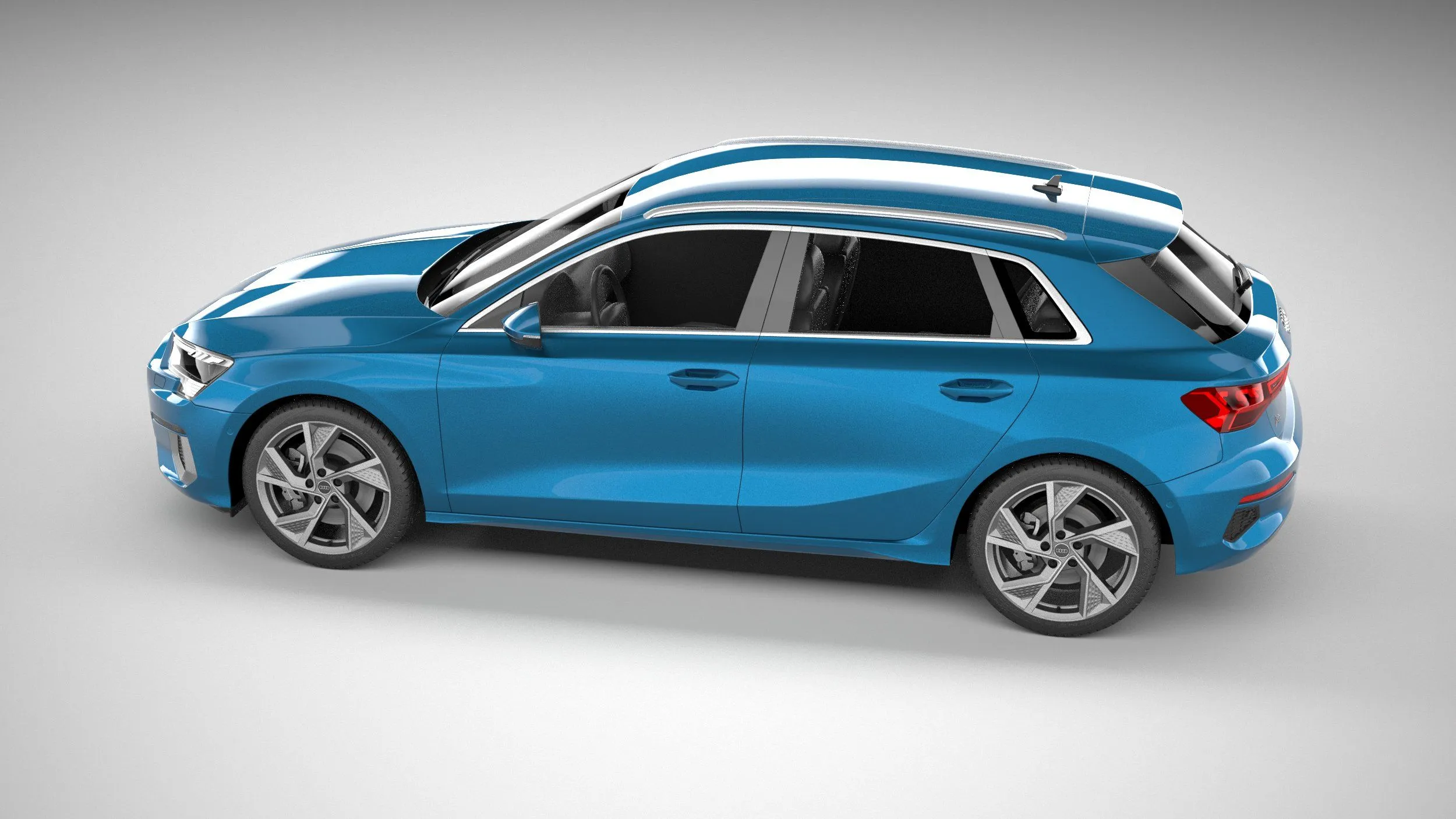 audi car 33 models collection squir 3d 3d model