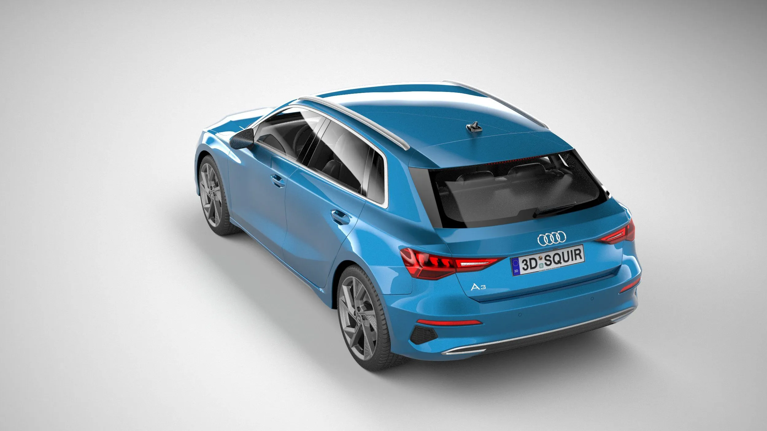 audi car 33 models collection squir 3d 3d model