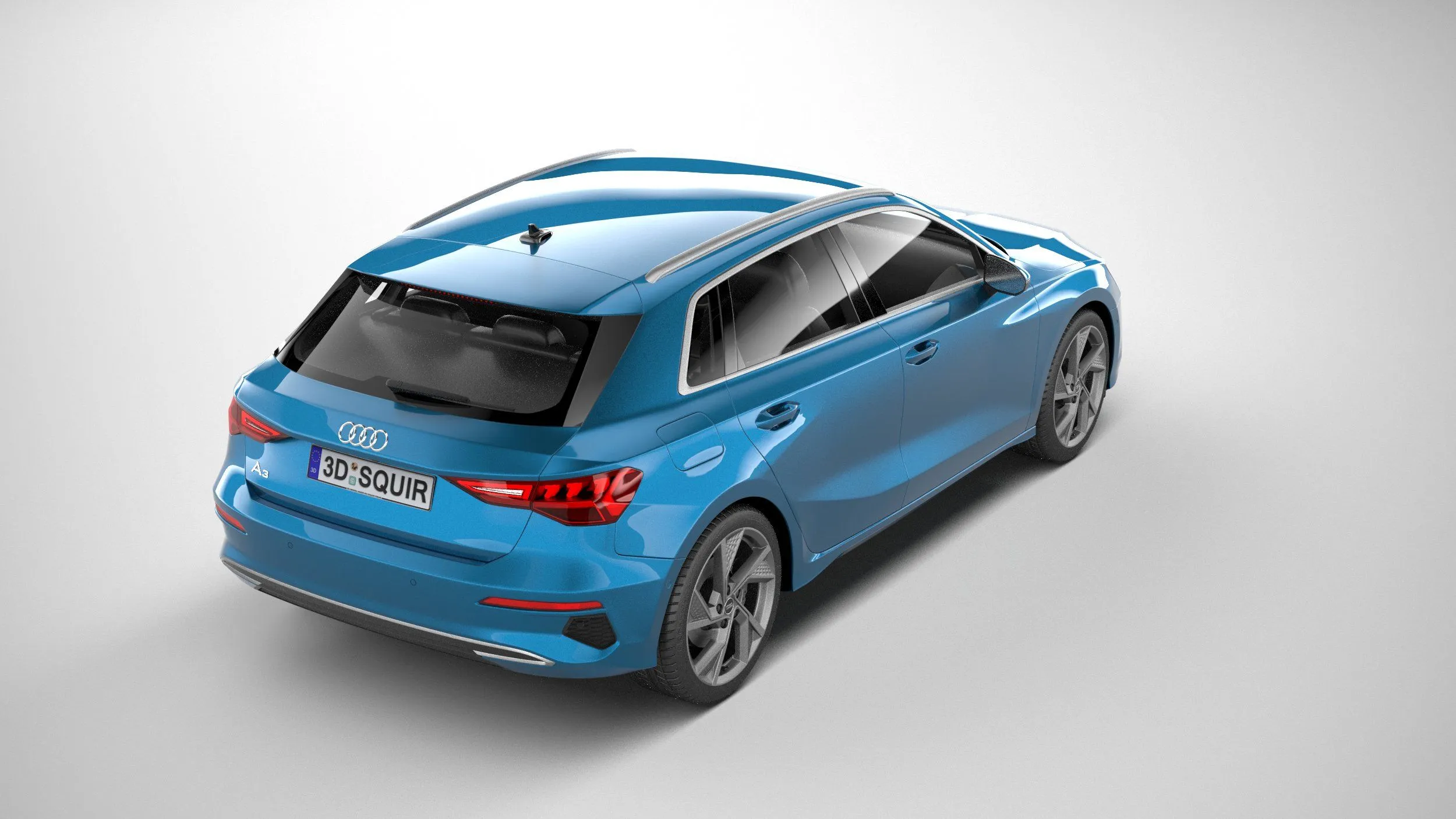 audi car 33 models collection squir 3d 3d model