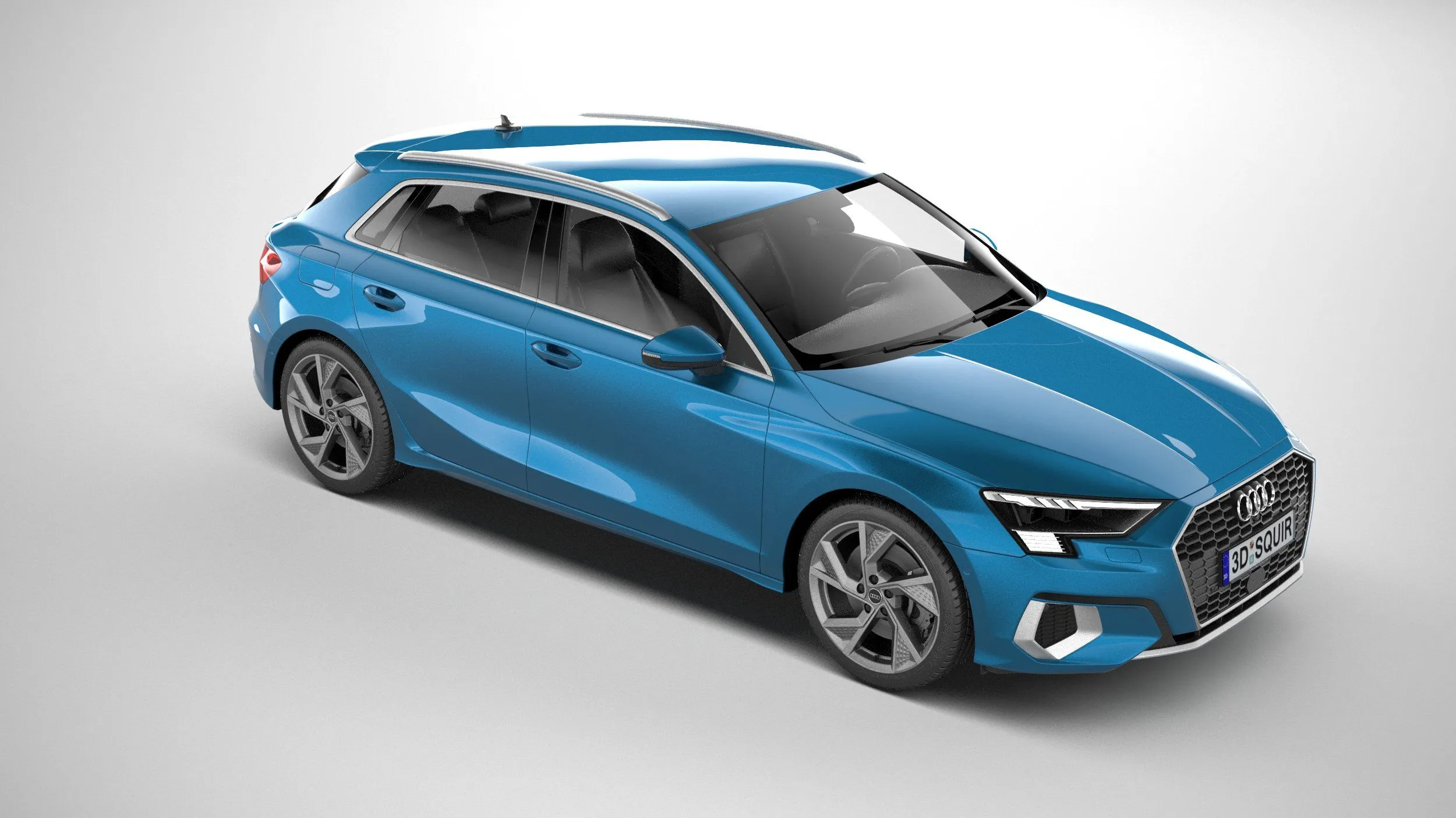 audi car 33 models collection squir 3d 3d model
