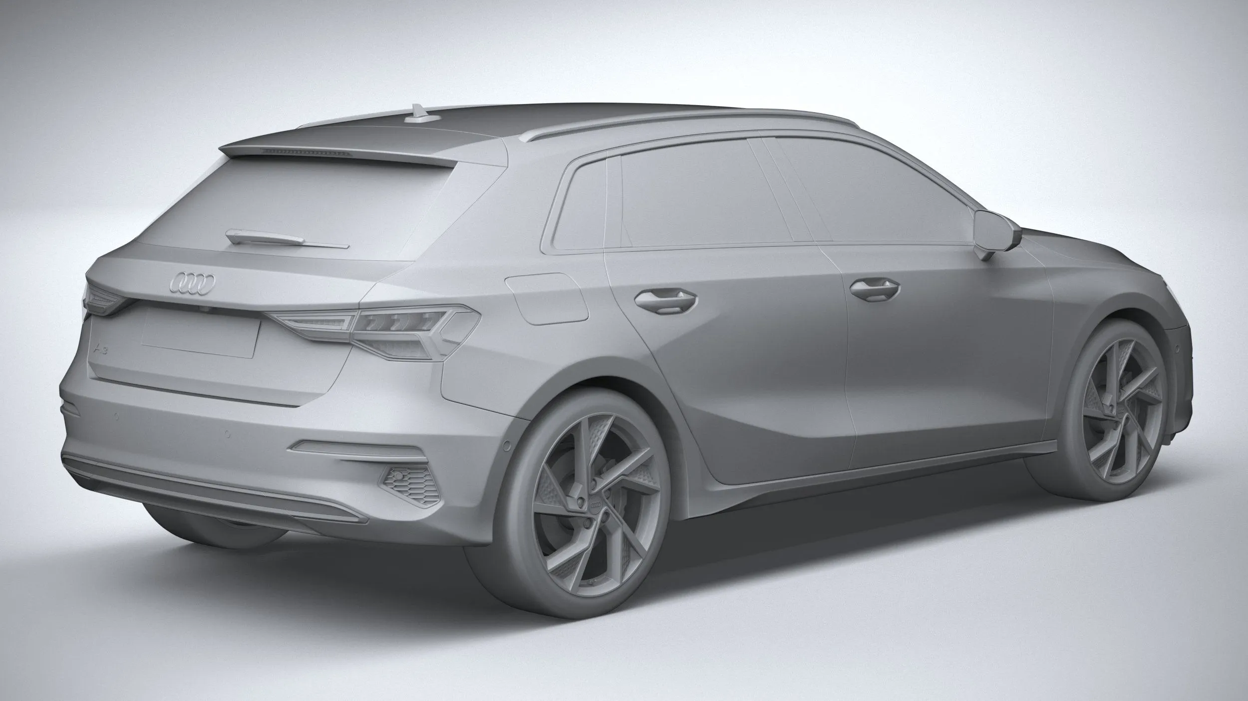 audi car 33 models collection squir 3d 3d model