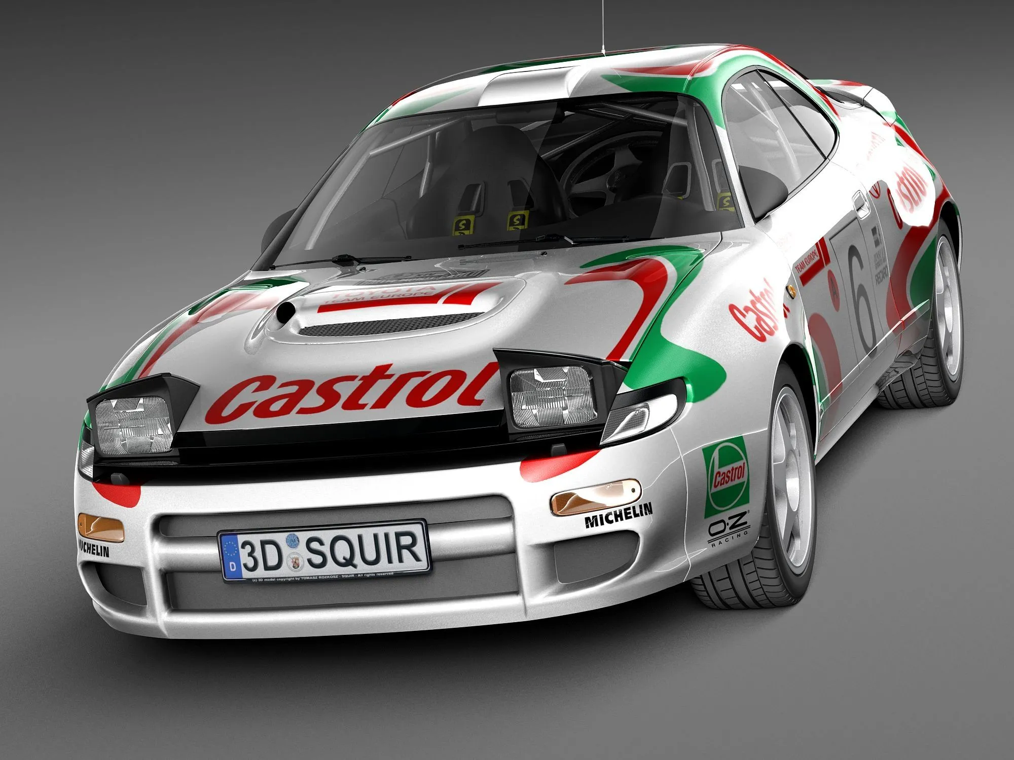 toyota car 32 models collection squir 3d 3d model