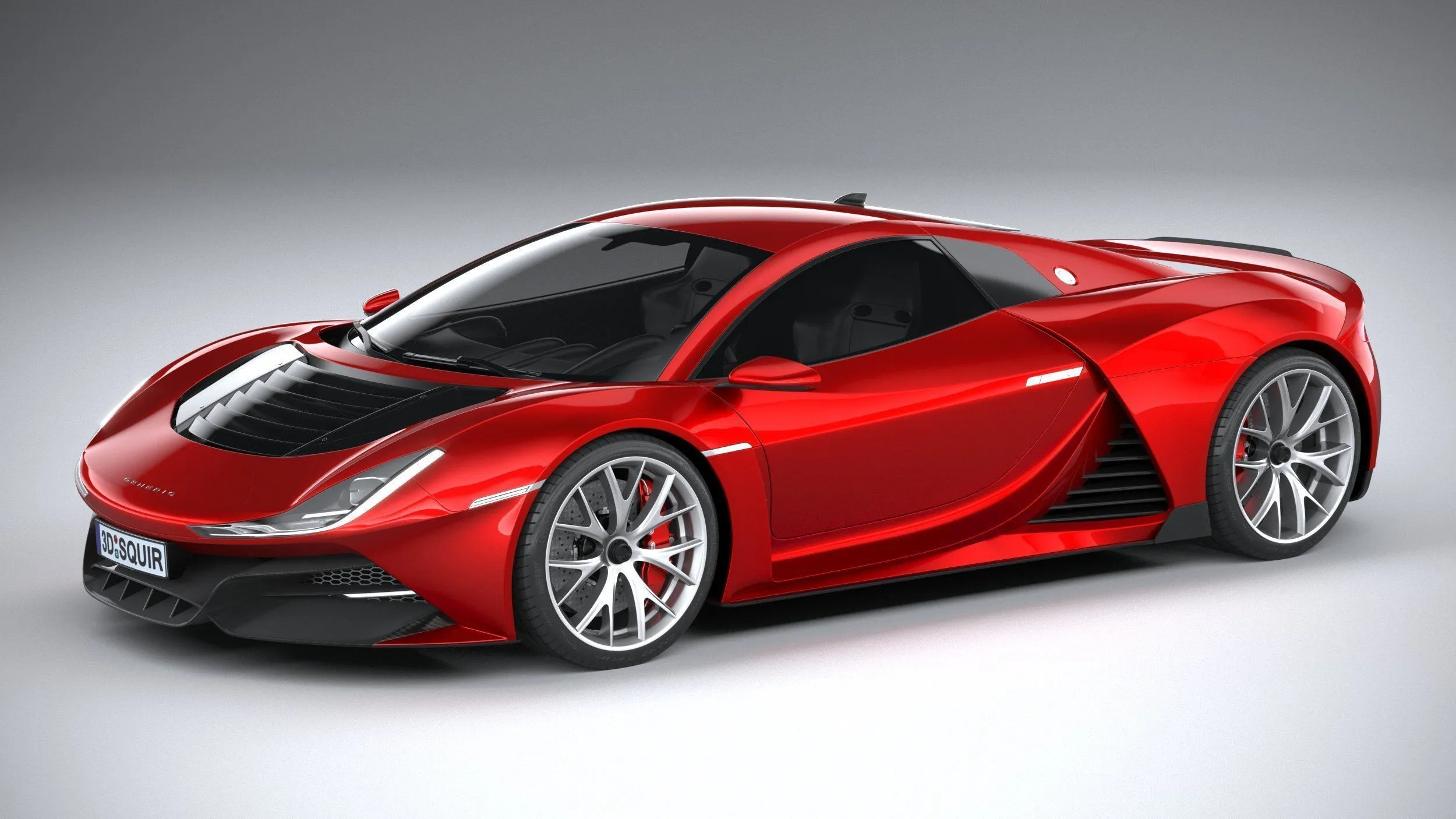mixed car 30 models collection v2 squir 3d 3d model