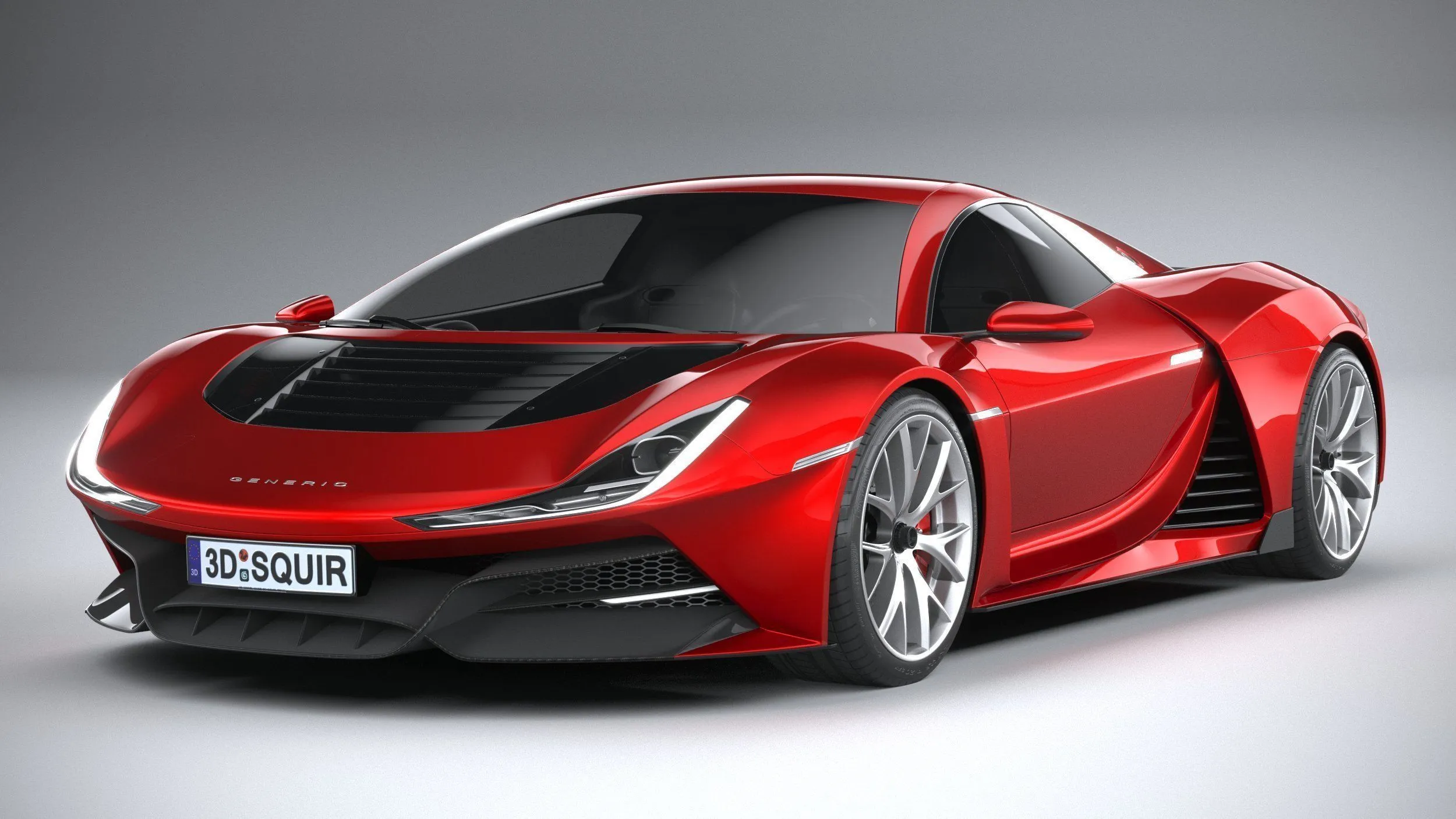 mixed car 30 models collection v2 squir 3d 3d model