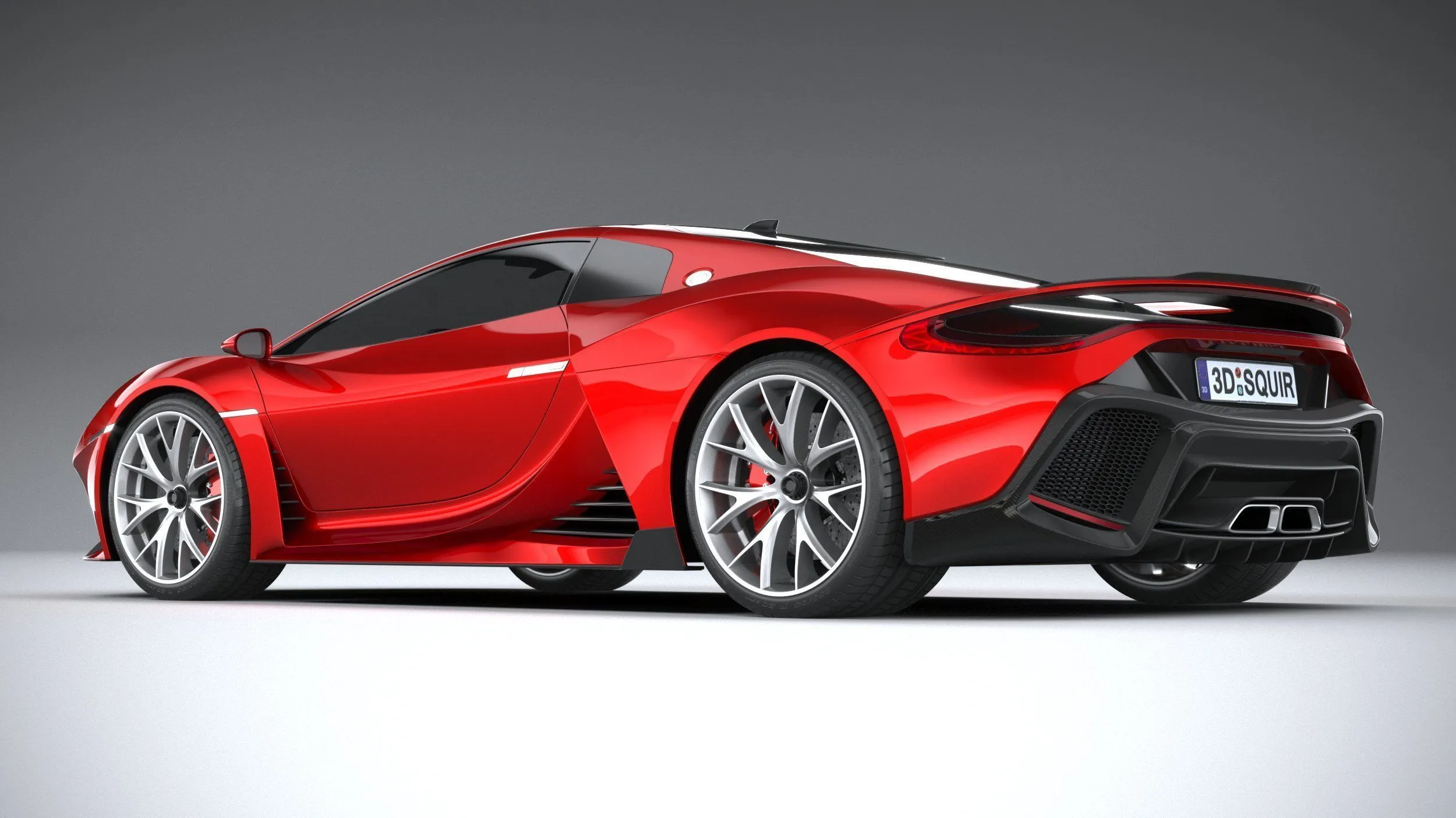 mixed car 30 models collection v2 squir 3d 3d model