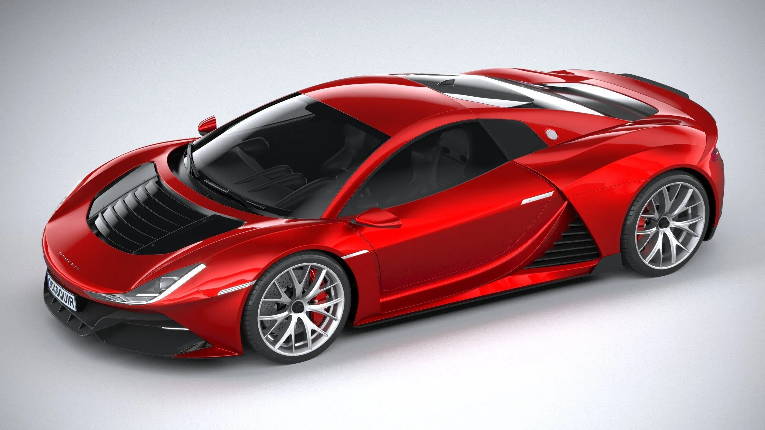 mixed car 30 models collection v2 squir 3d 3d model