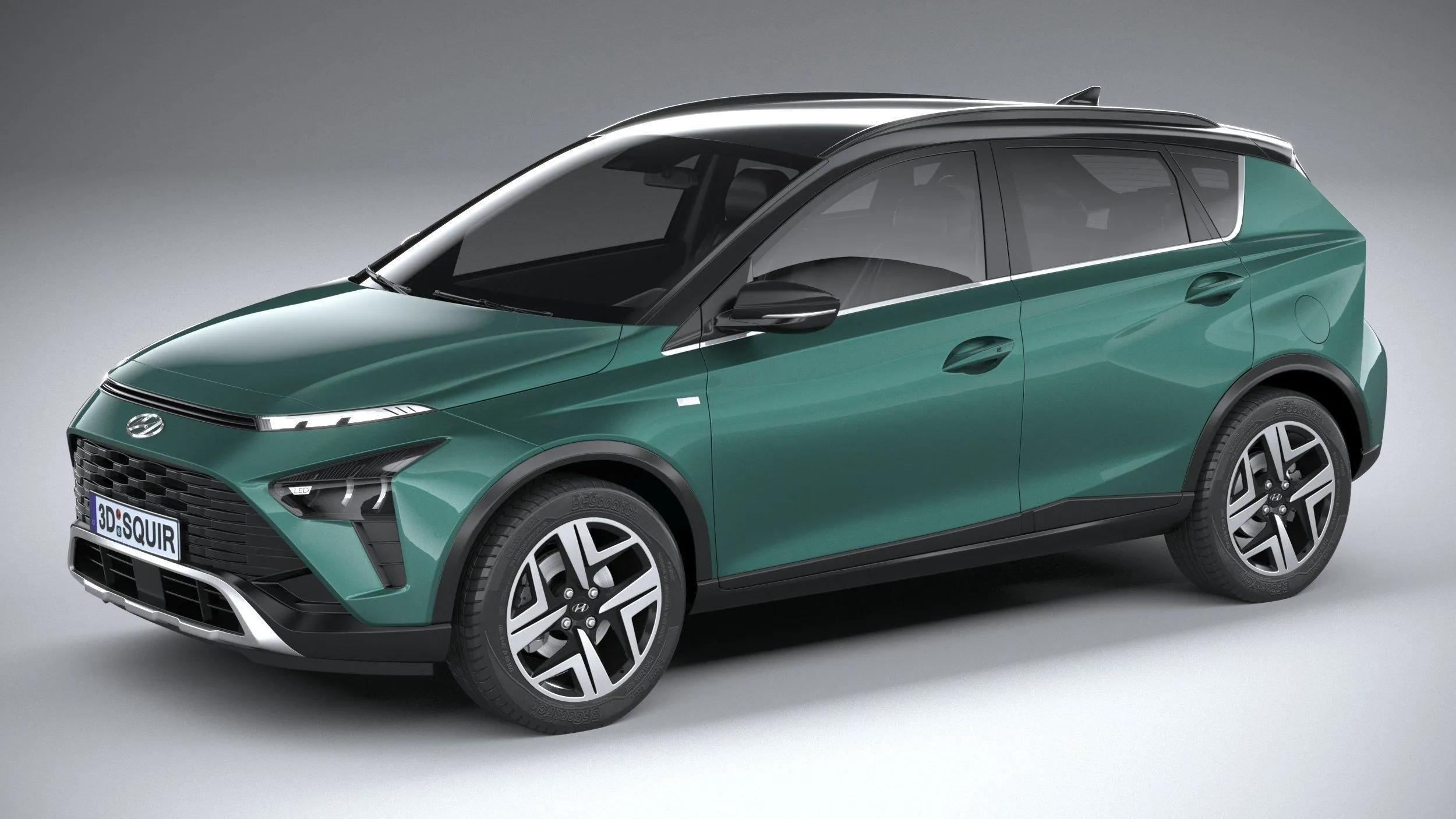 hyundai car 27 models collection squir 3d 3d model