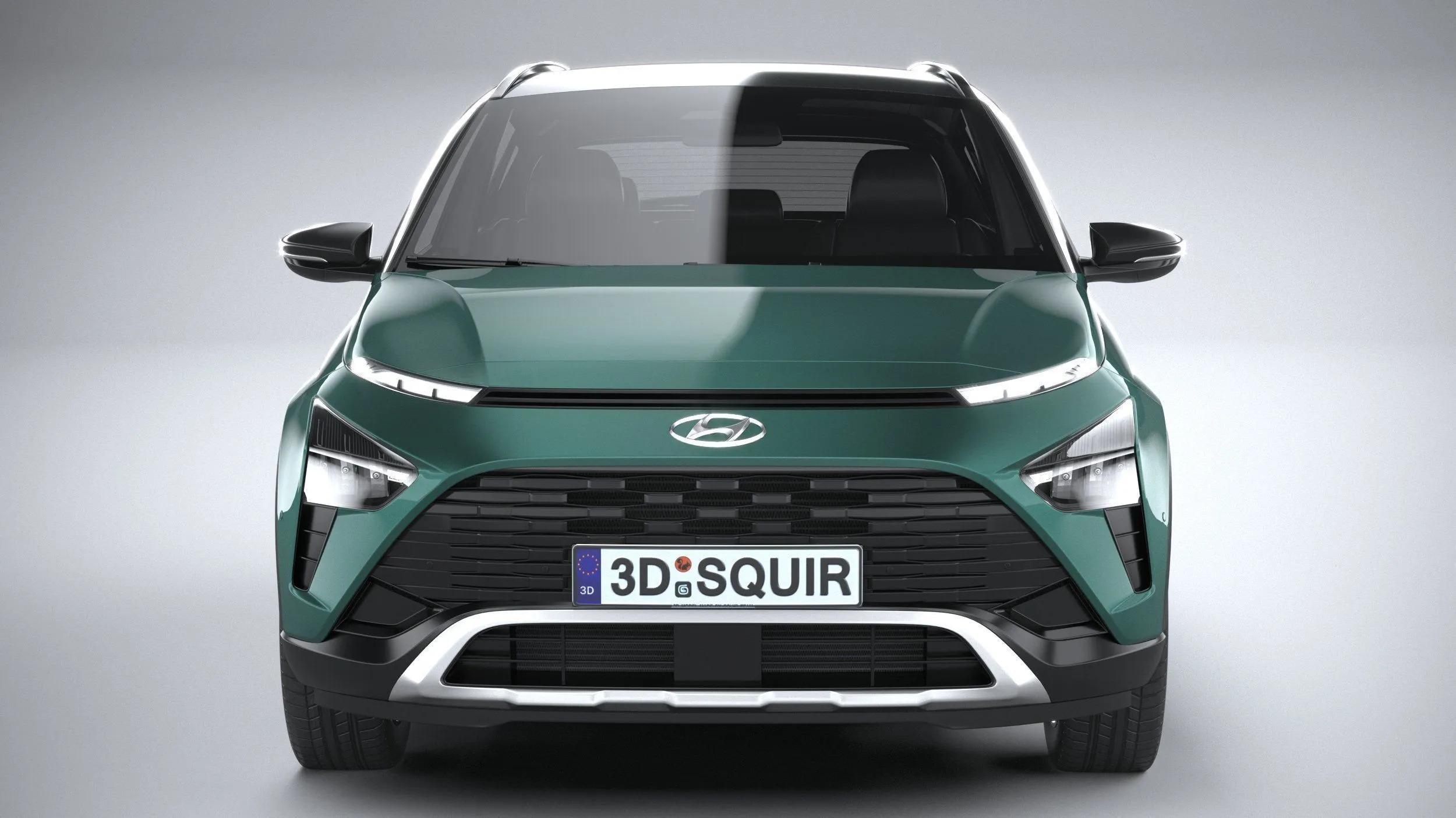 hyundai car 27 models collection squir 3d 3d model