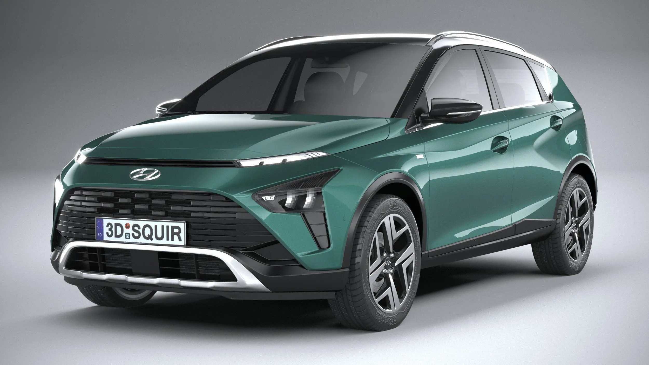 hyundai car 27 models collection squir 3d 3d model