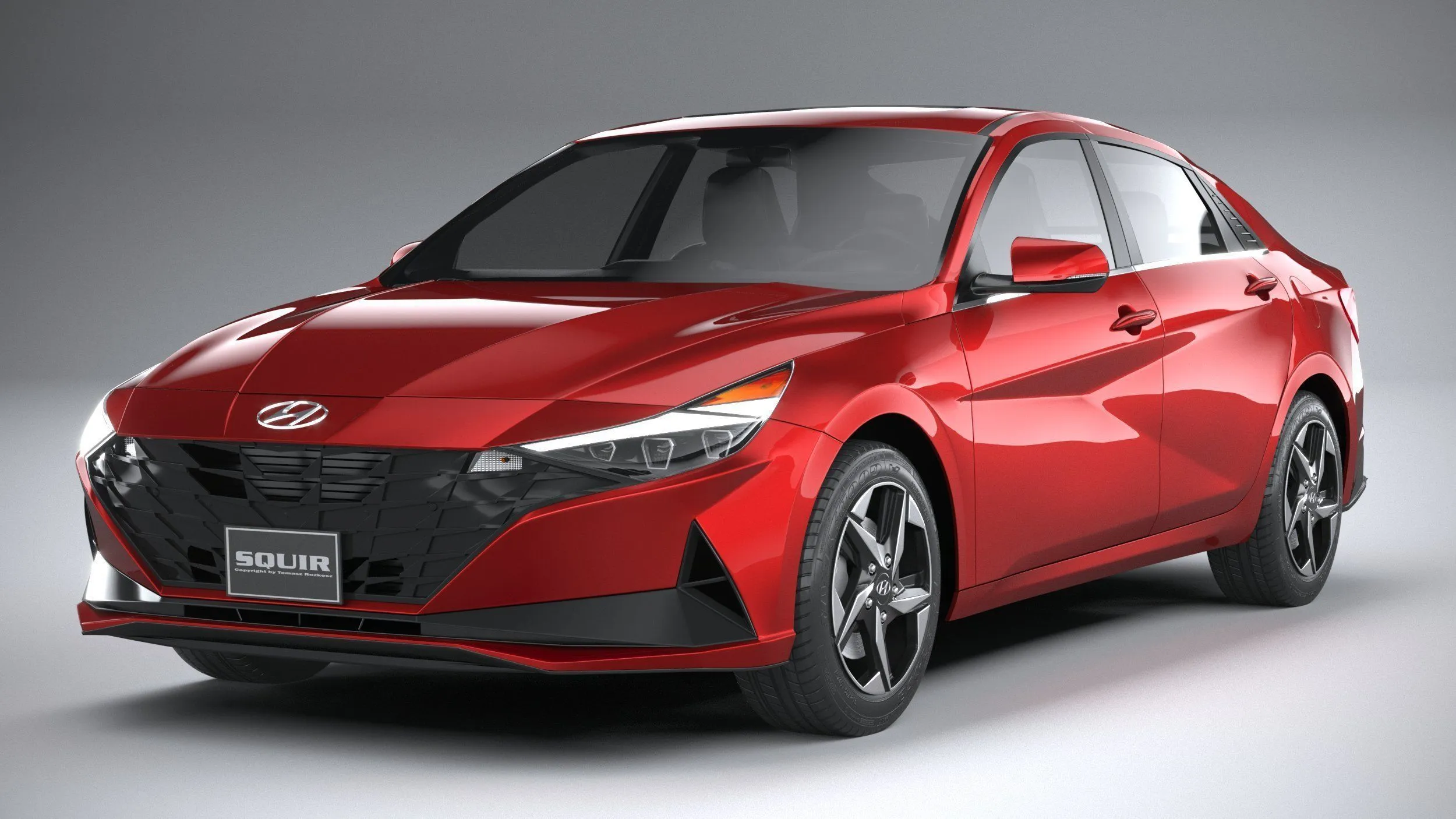 hyundai car 27 models collection squir 3d 3d model