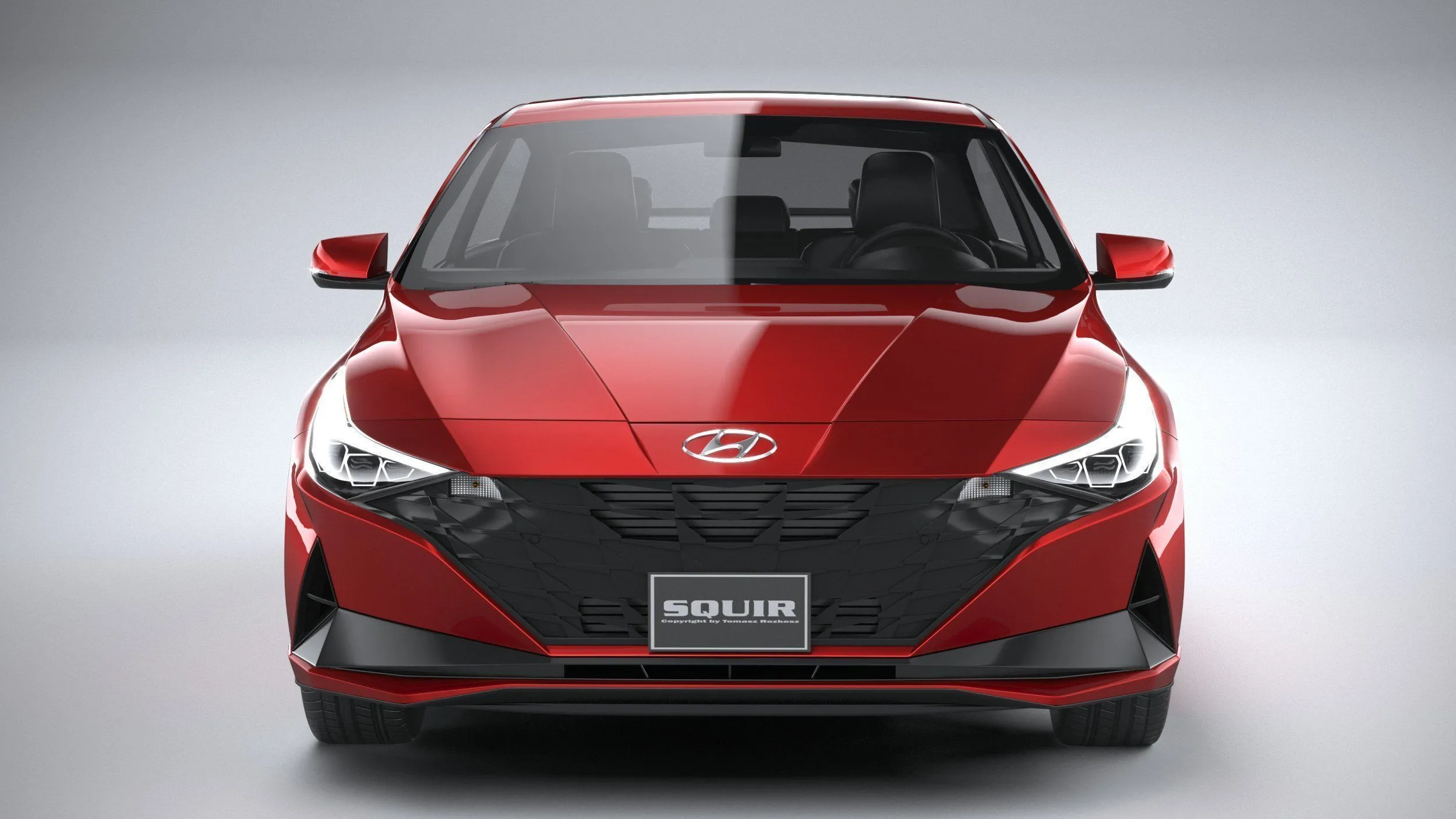 hyundai car 27 models collection squir 3d 3d model