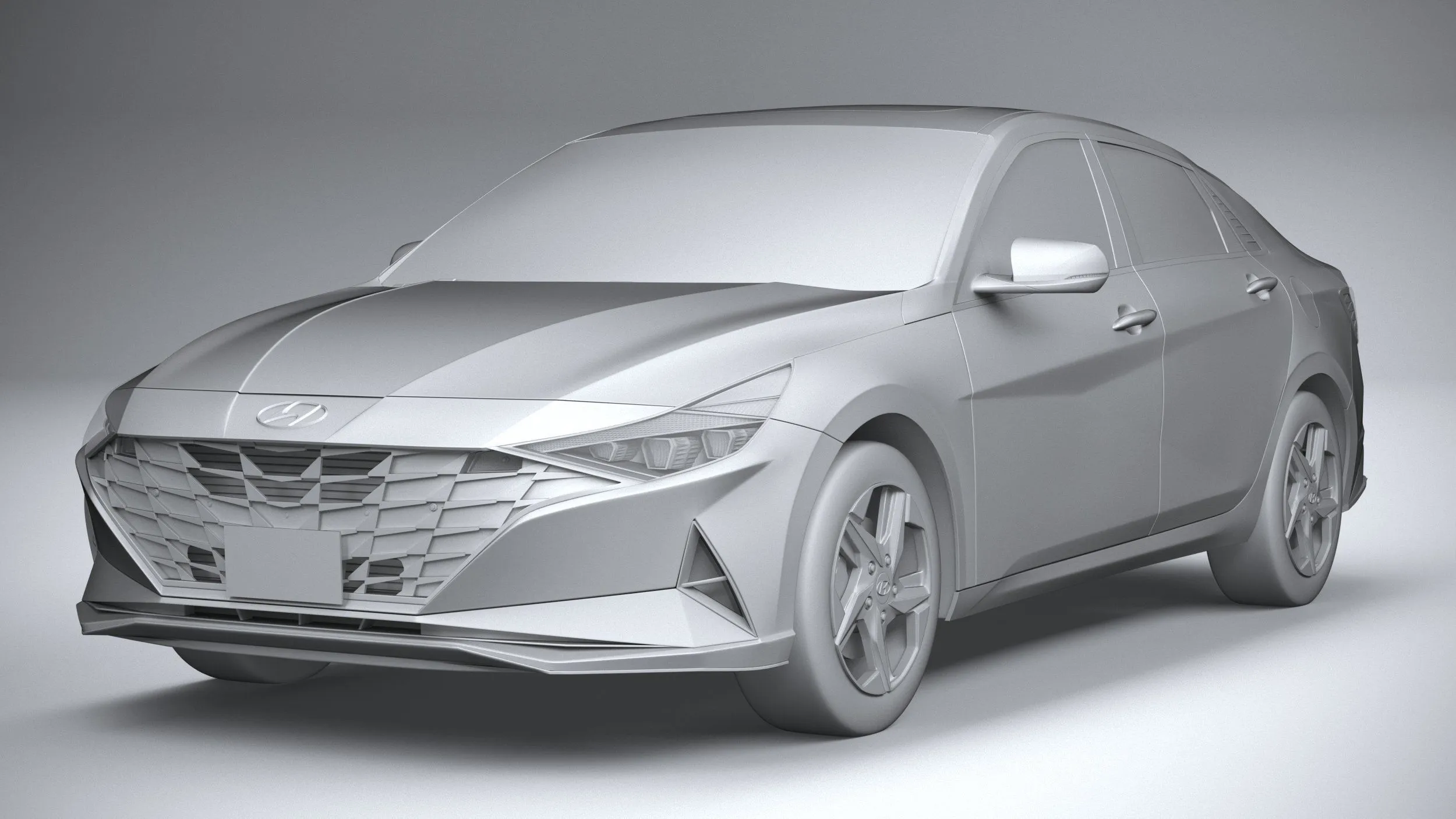 hyundai car 27 models collection squir 3d 3d model