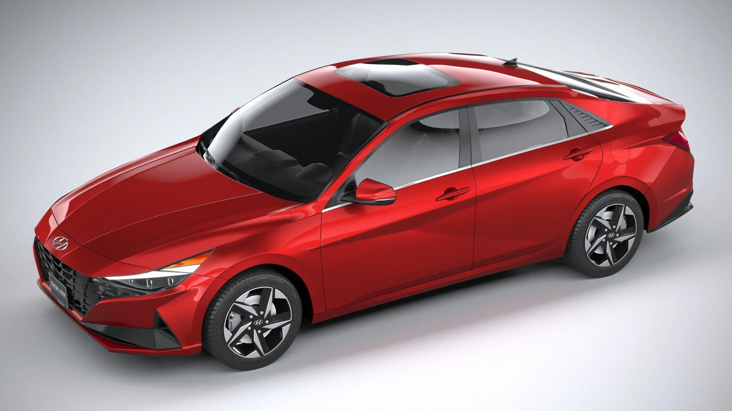 hyundai car 27 models collection squir 3d 3d model