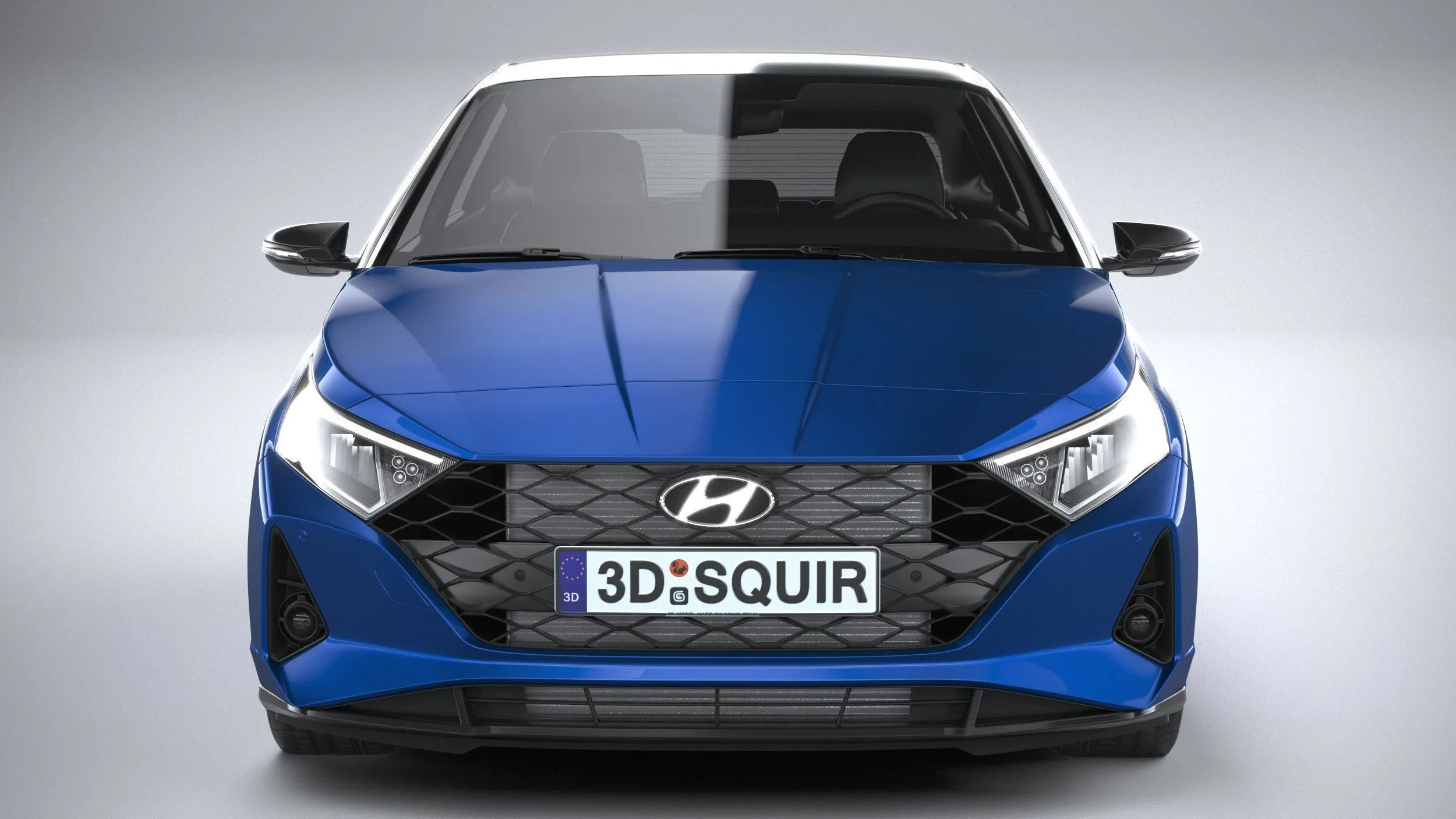 hyundai car 27 models collection squir 3d 3d model