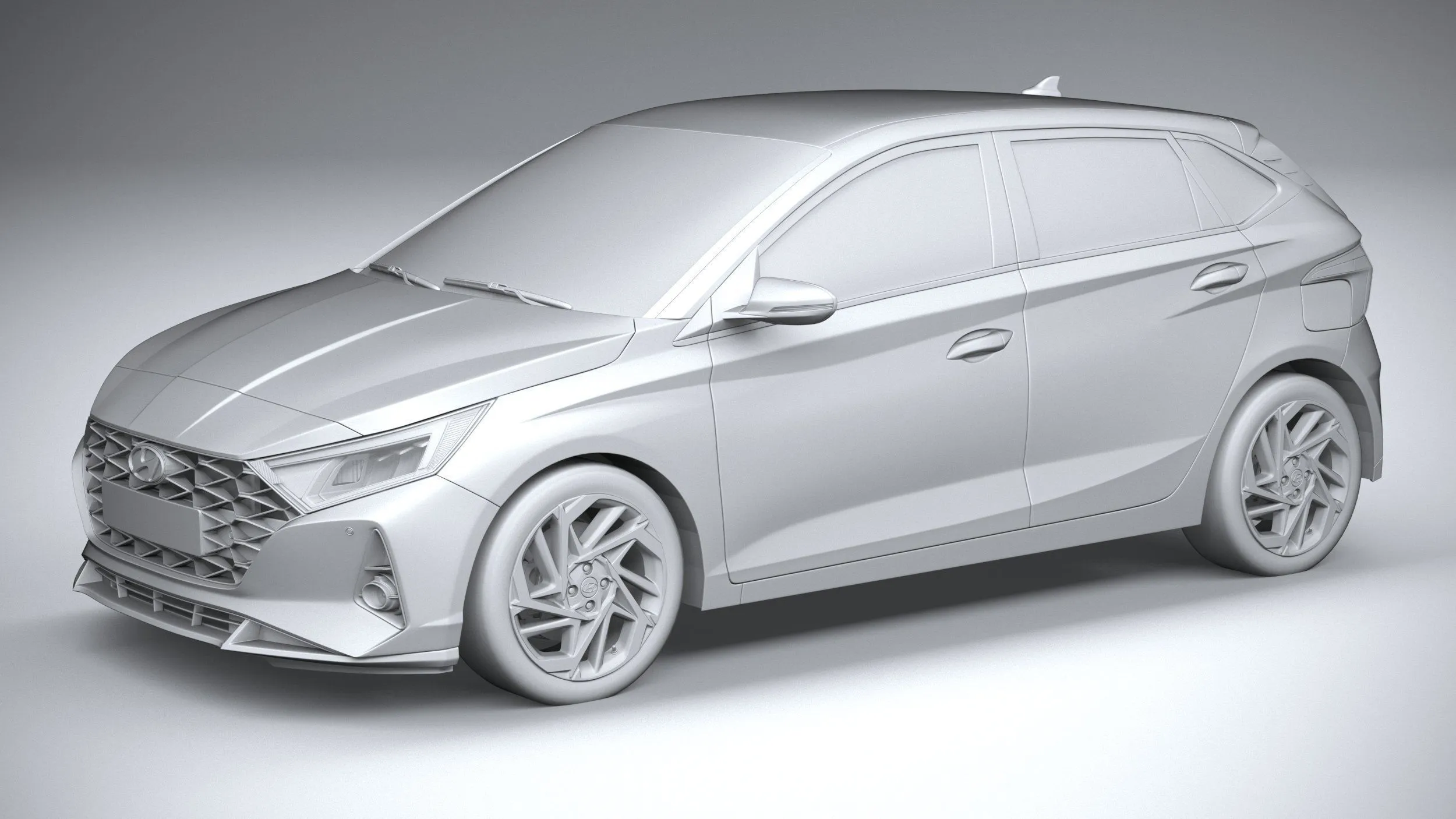 hyundai car 27 models collection squir 3d 3d model