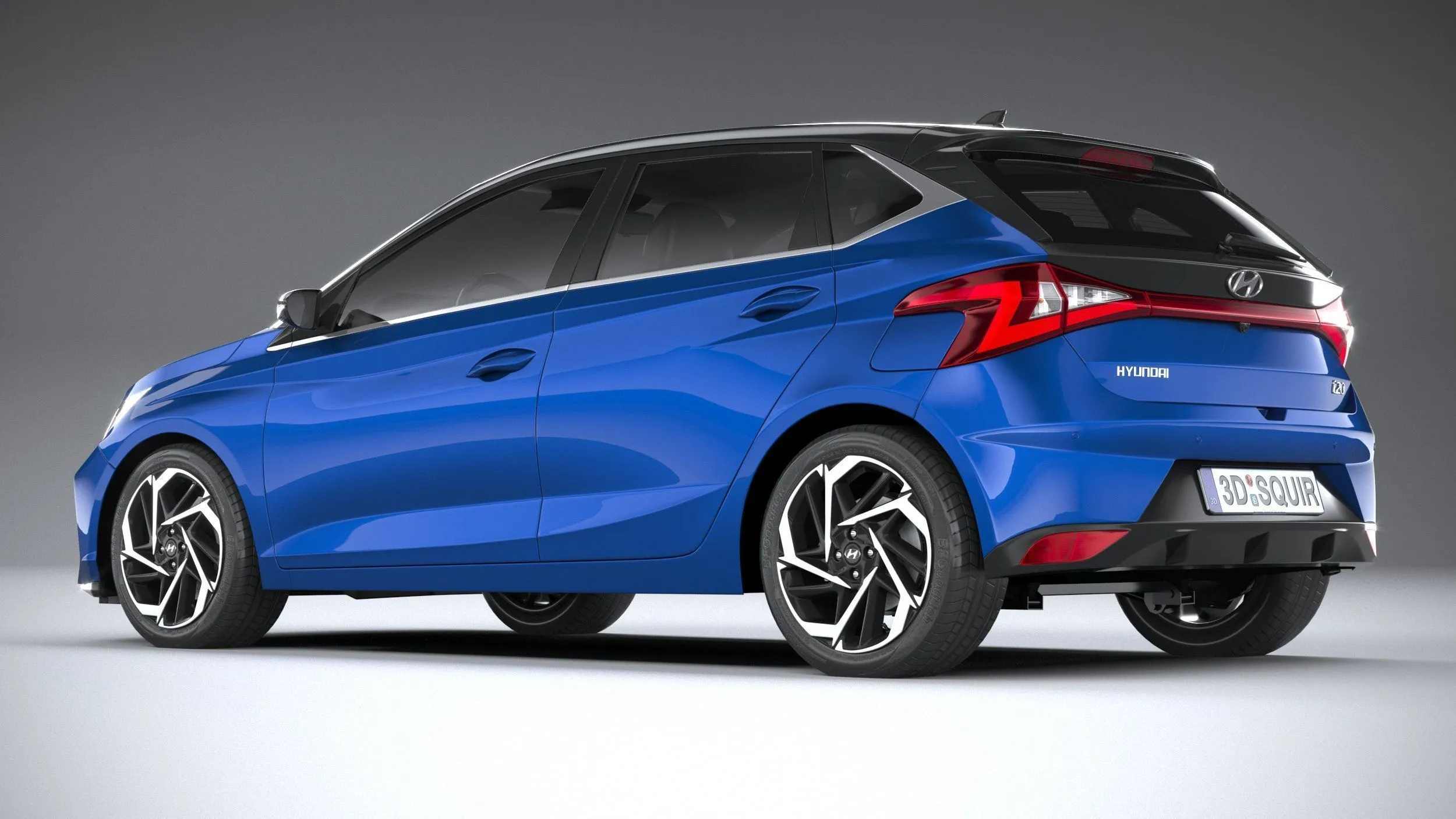 hyundai car 27 models collection squir 3d 3d model