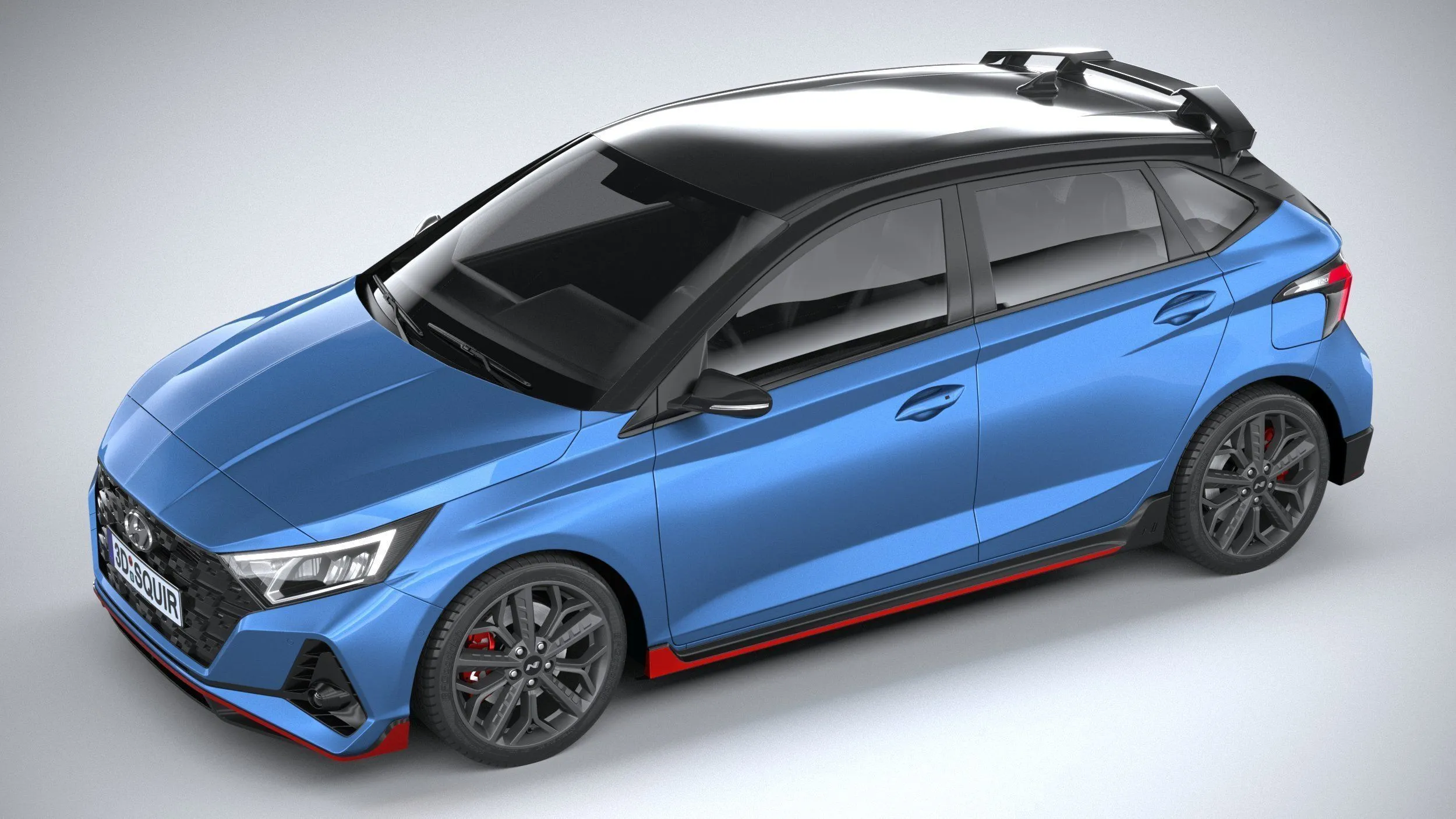 hyundai car 27 models collection squir 3d 3d model