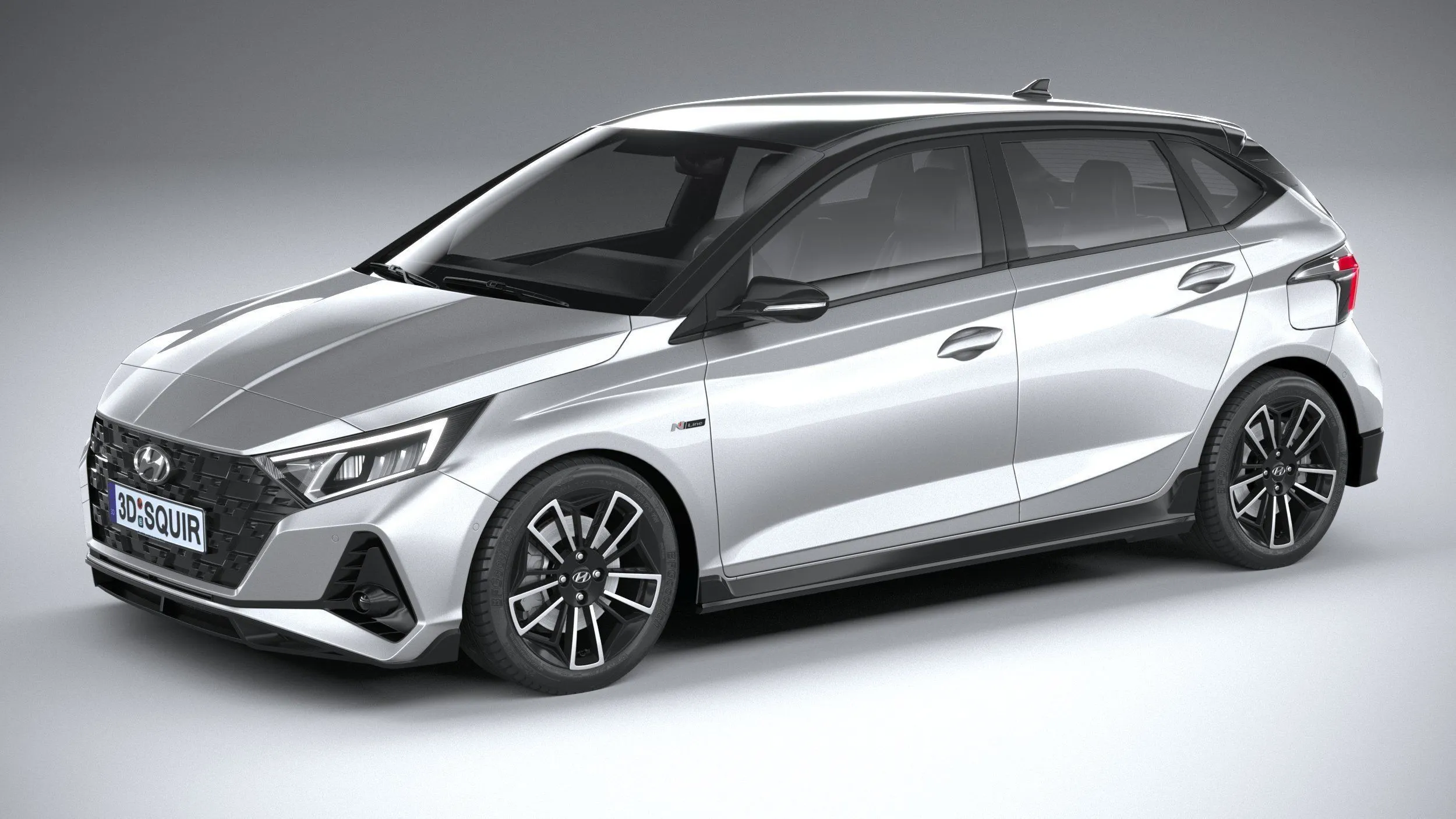 hyundai car 27 models collection squir 3d 3d model
