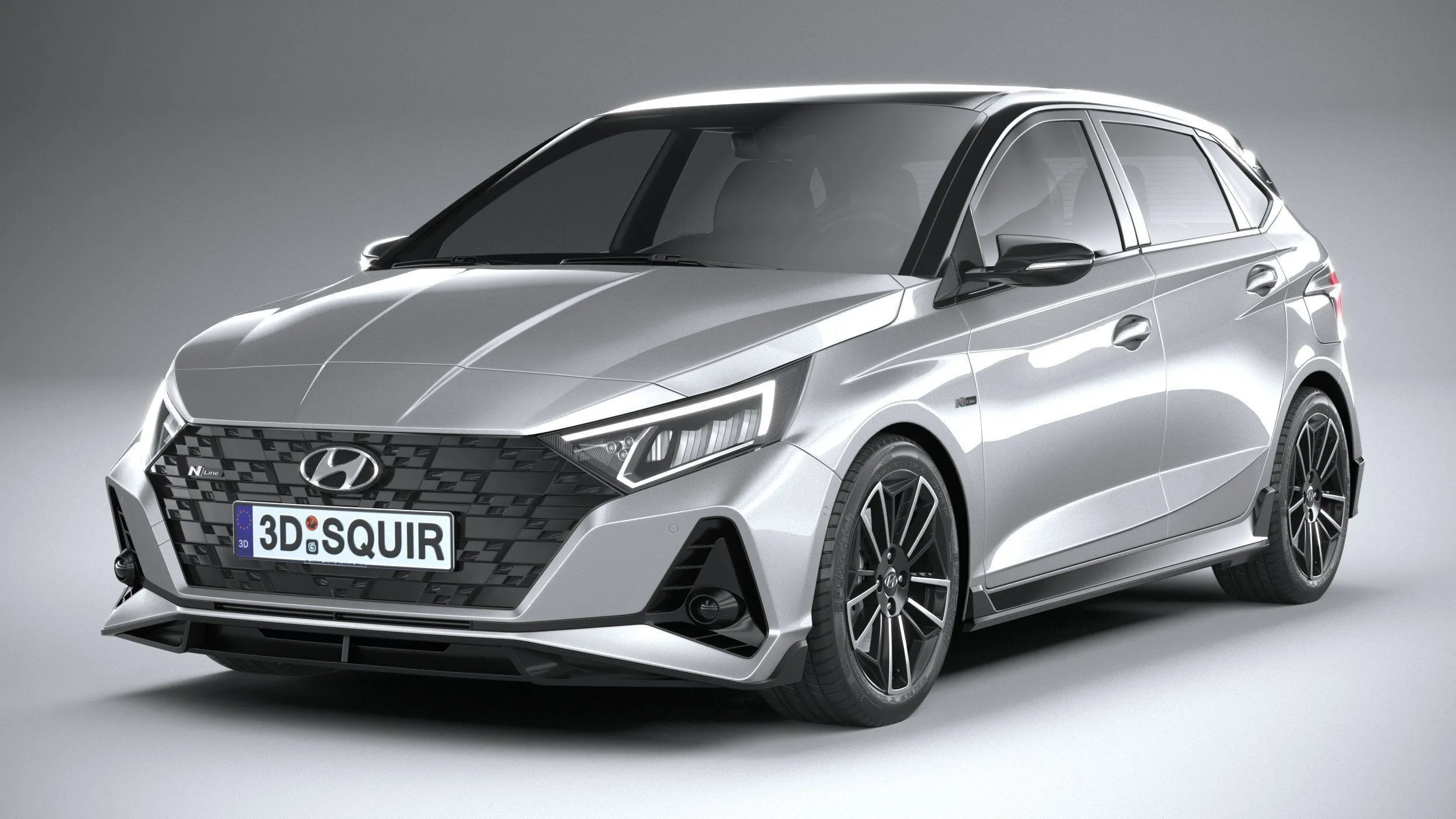 hyundai car 27 models collection squir 3d 3d model