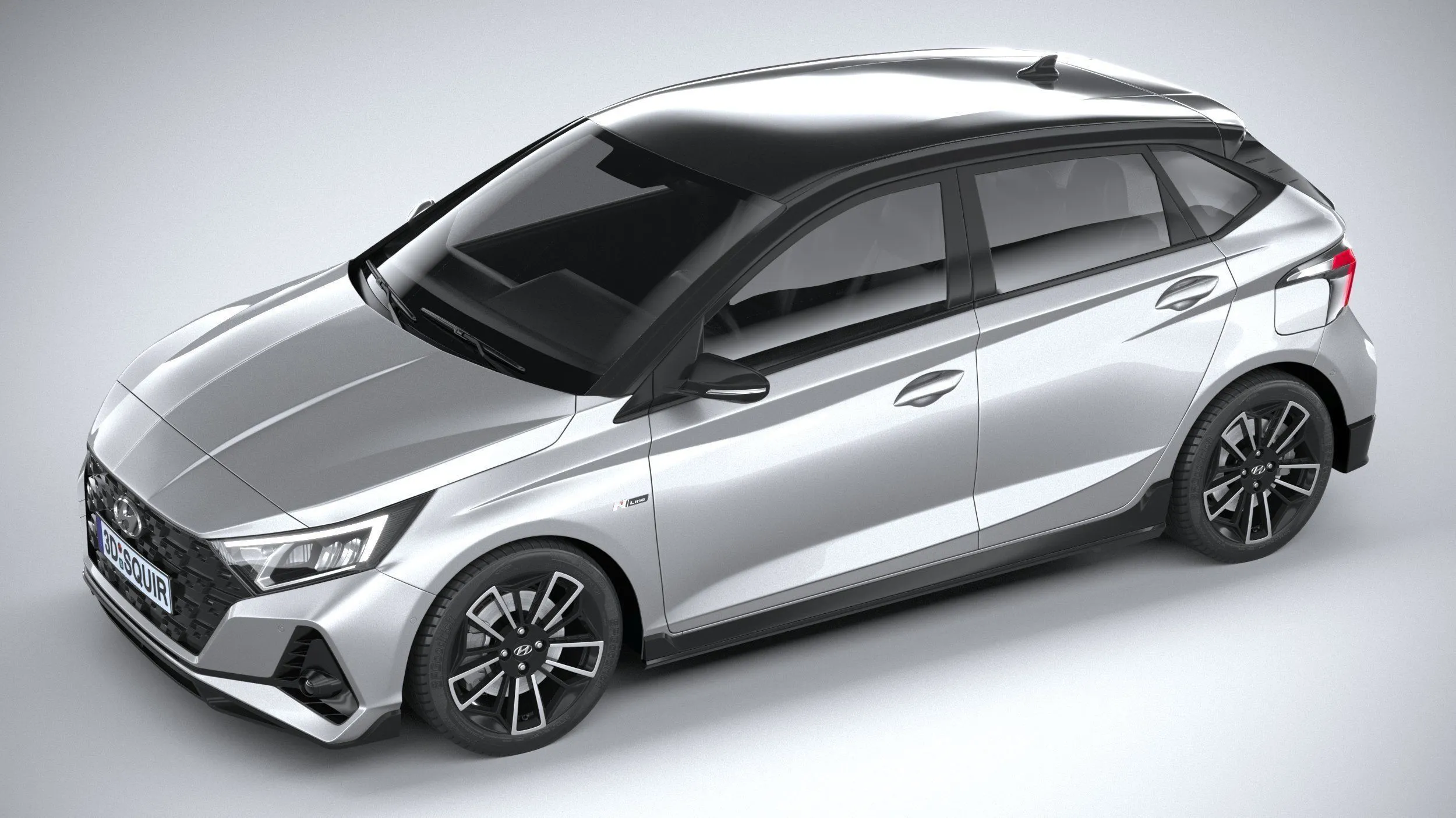 hyundai car 27 models collection squir 3d 3d model