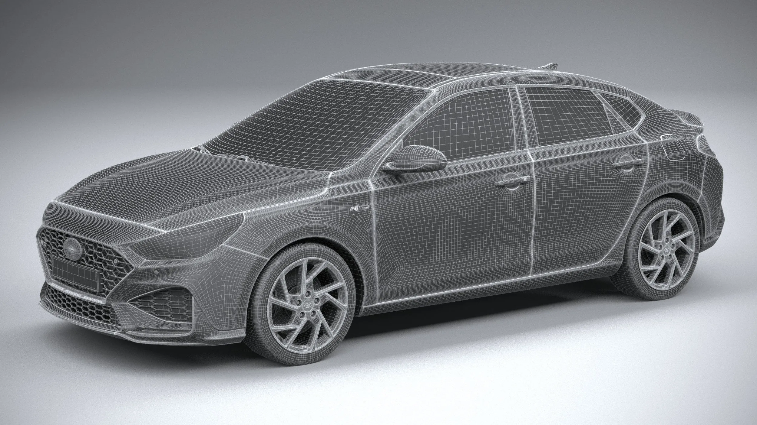 hyundai car 27 models collection squir 3d 3d model
