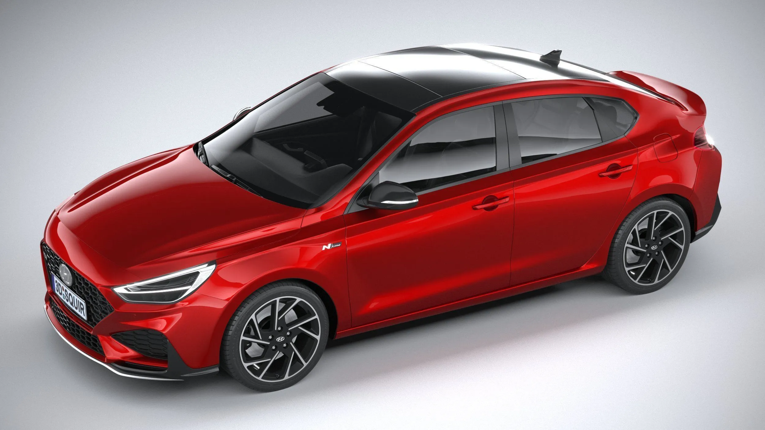 hyundai car 27 models collection squir 3d 3d model