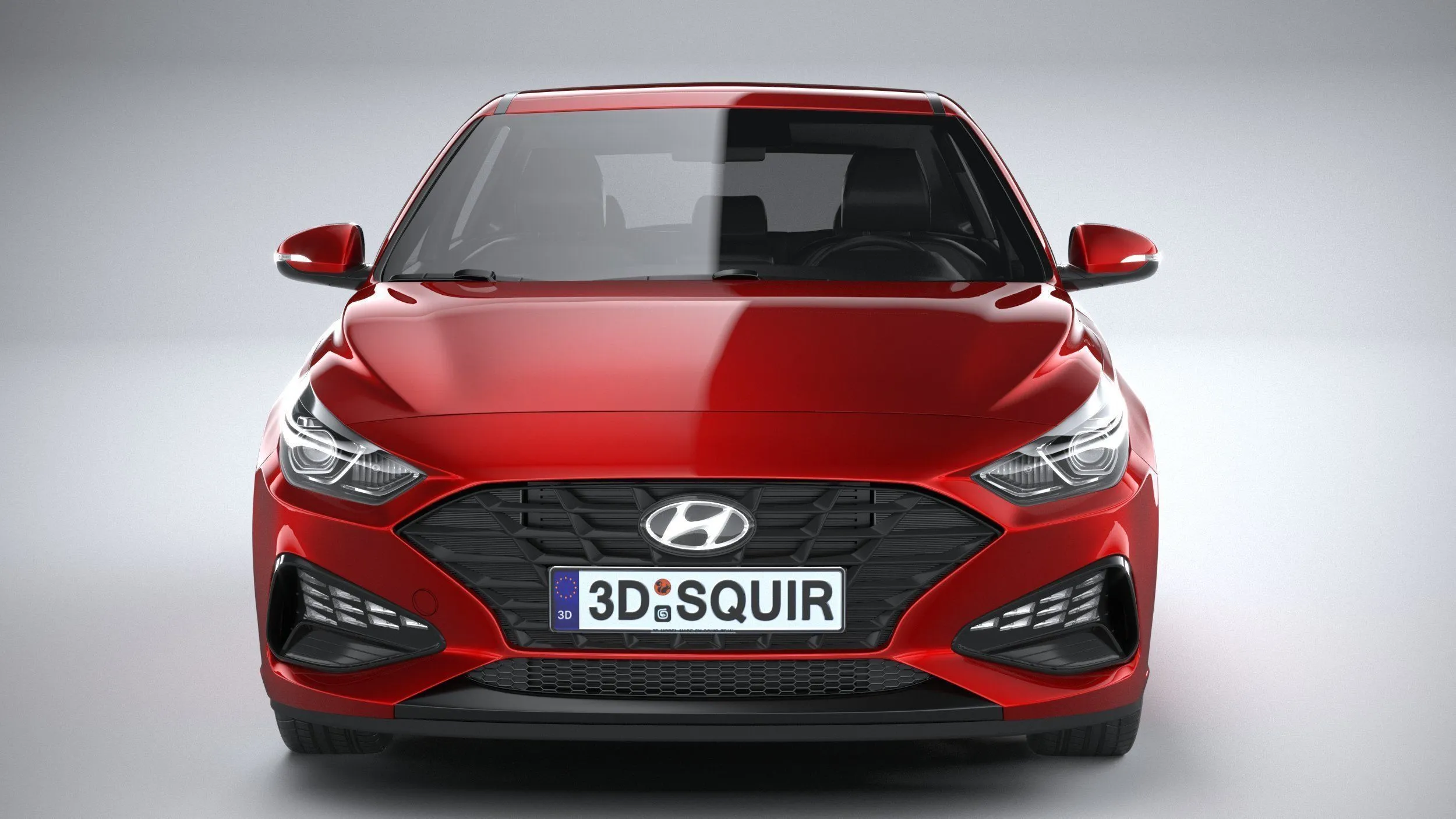 hyundai car 27 models collection squir 3d 3d model