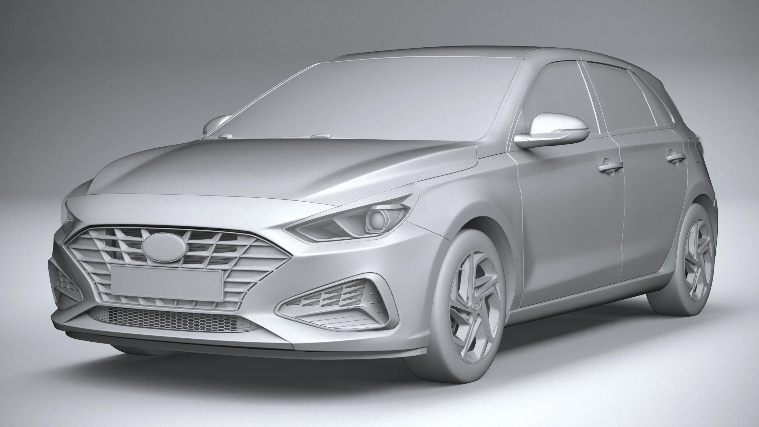 hyundai car 27 models collection squir 3d 3d model