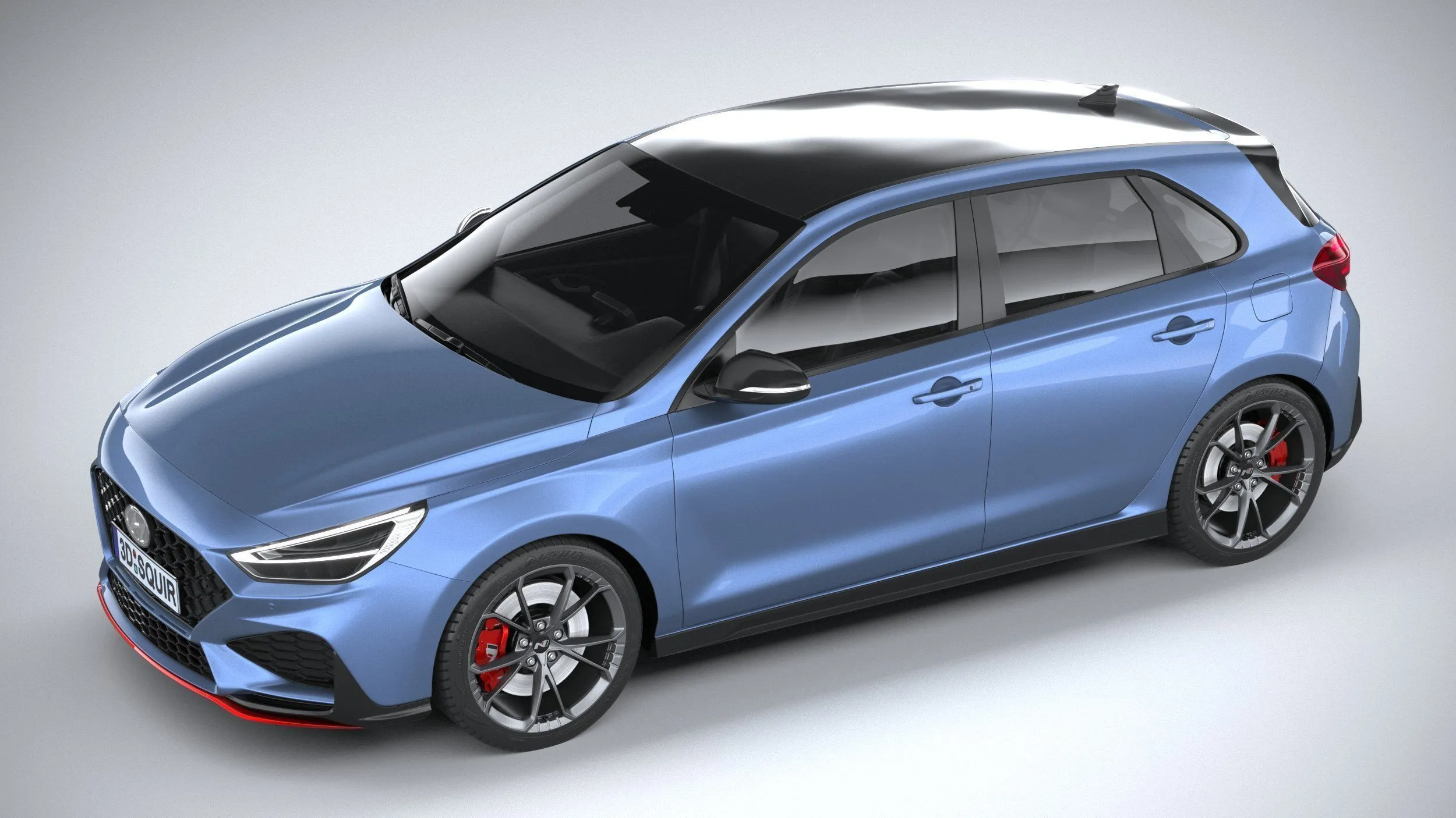 hyundai car 27 models collection squir 3d 3d model