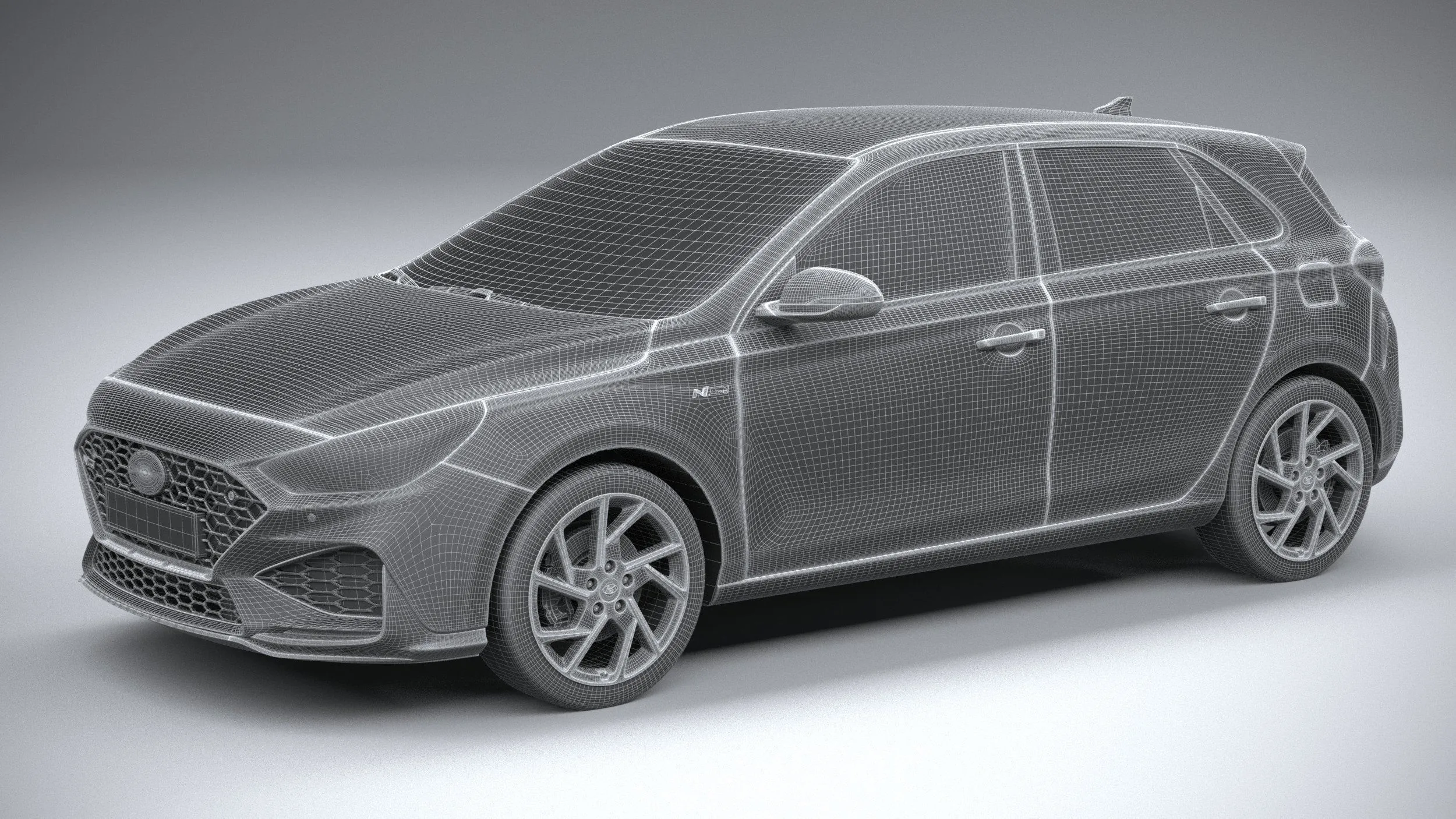 hyundai car 27 models collection squir 3d 3d model