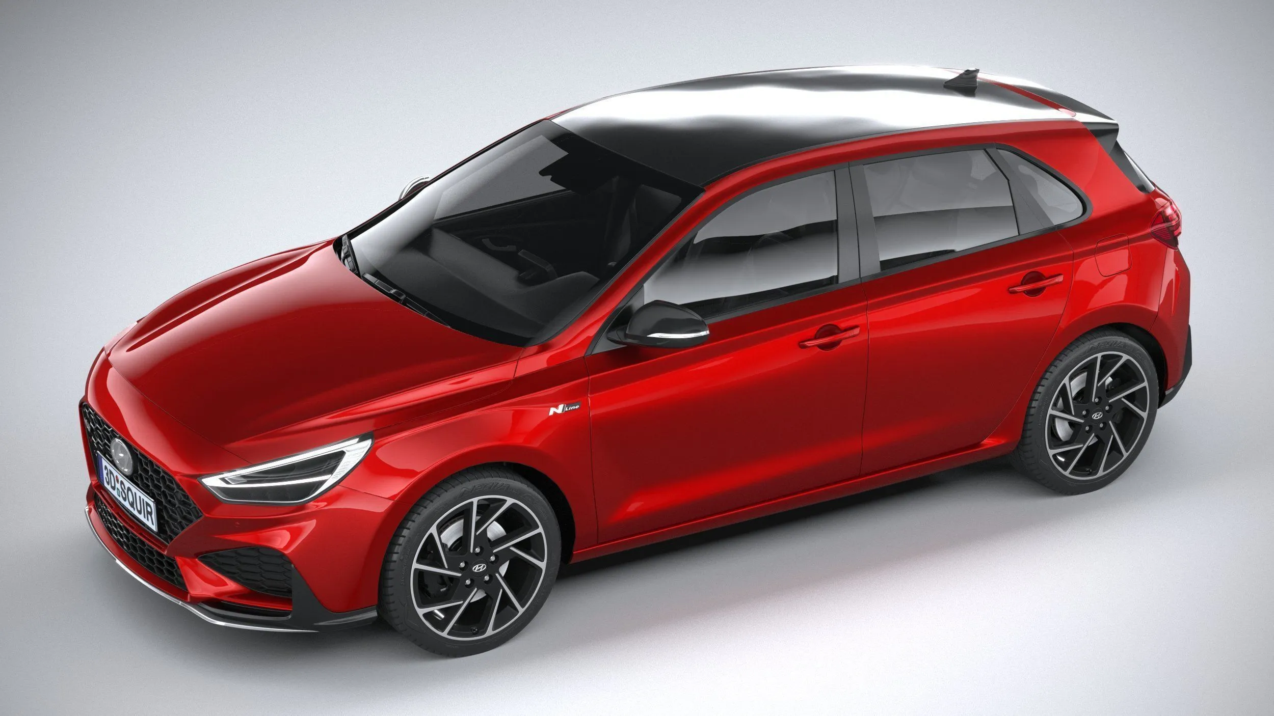hyundai car 27 models collection squir 3d 3d model